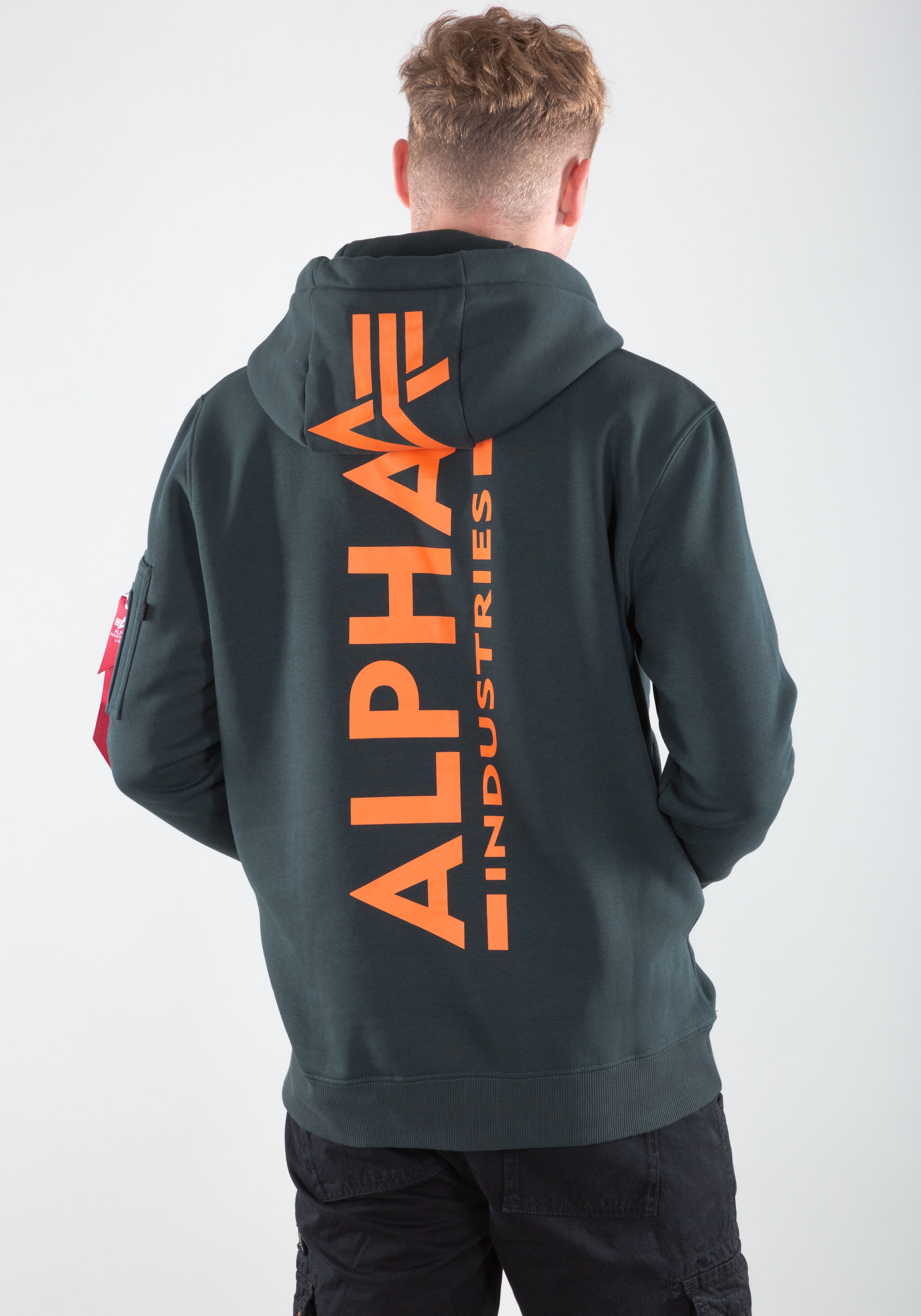 Alpha Industries Kapuzensweatshirt »BACK PRINT HOODY«