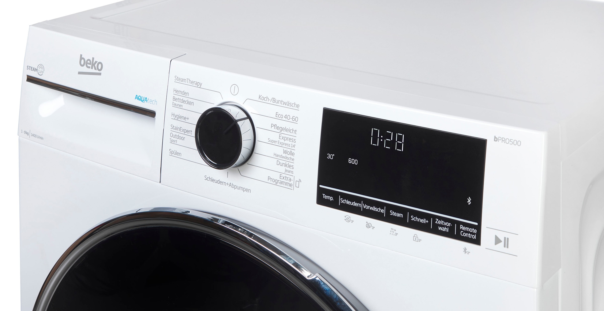 BEKO Waschmaschine »B5WFT594138W«, 9 kg, 1400 U/min