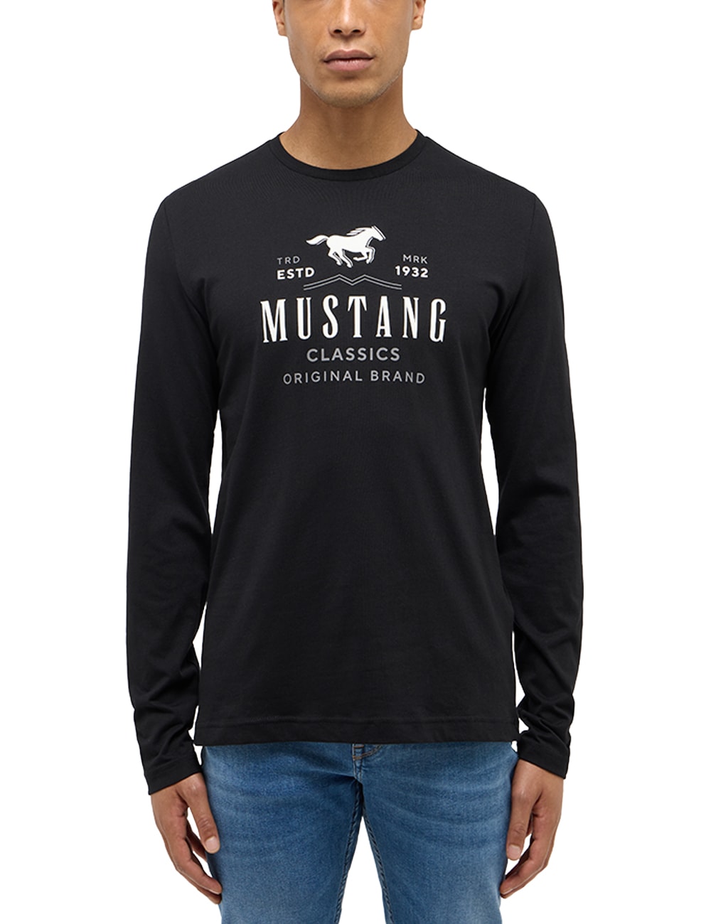 MUSTANG Langarmshirt »Style Adrian«