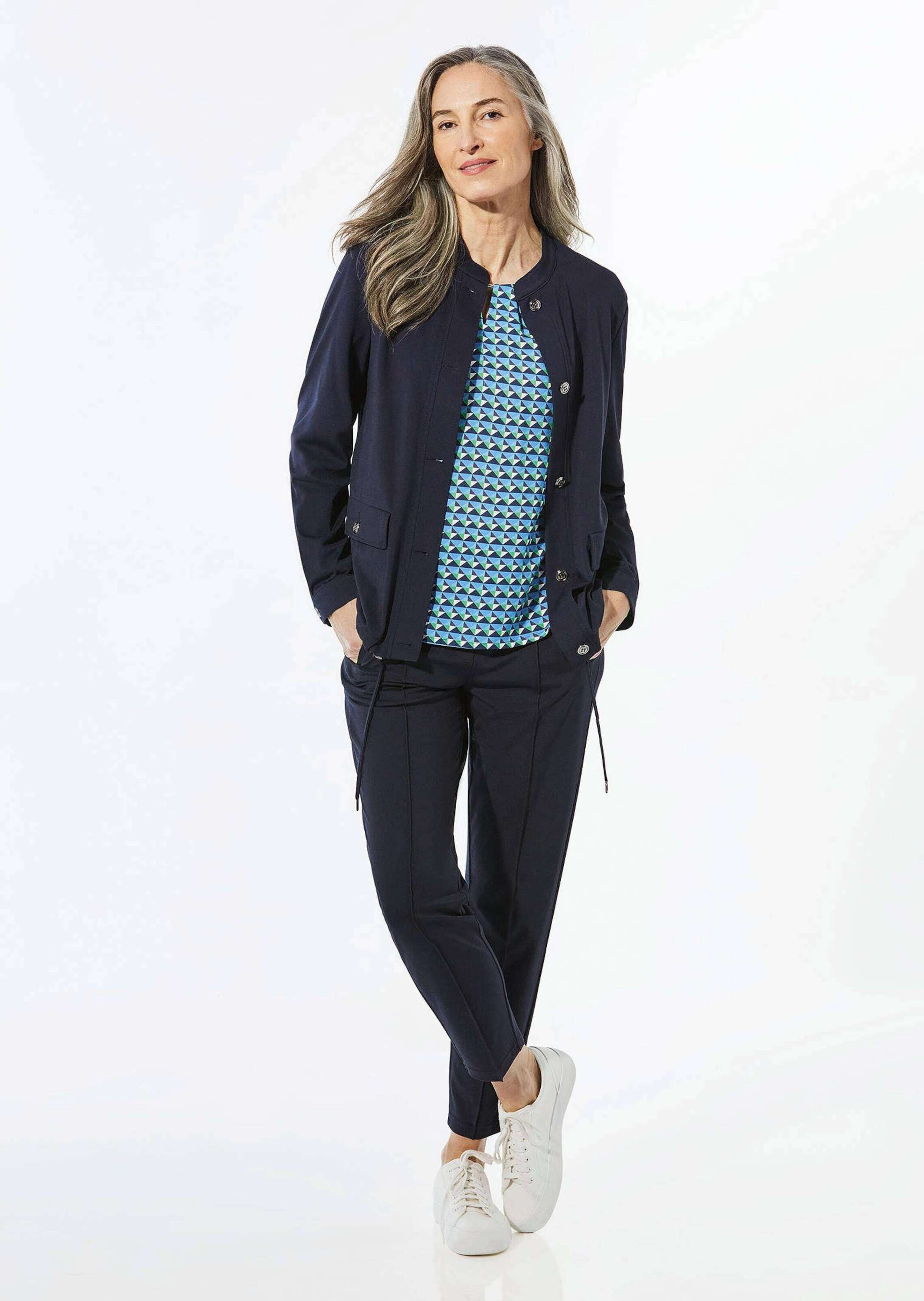 GOLDNER Kurzjacke »Blouson mit Stehkragen«