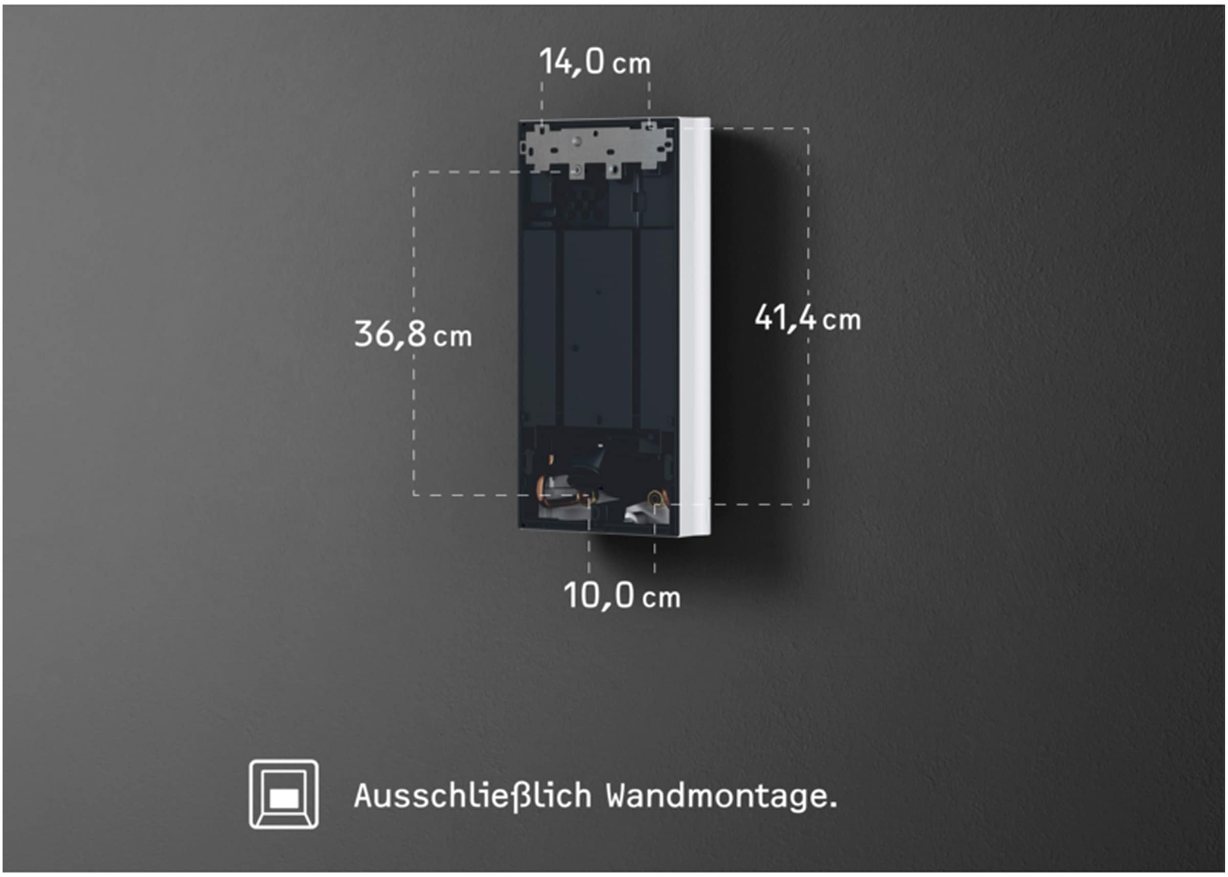 STIEBEL ELTRON Komfort-Durchlauferhitzer »DEL 18/21/24 Plus, gradgenaue Temperaturwahl«, 3i Technologie für konstante Warmwassertemperatur, LC-Display