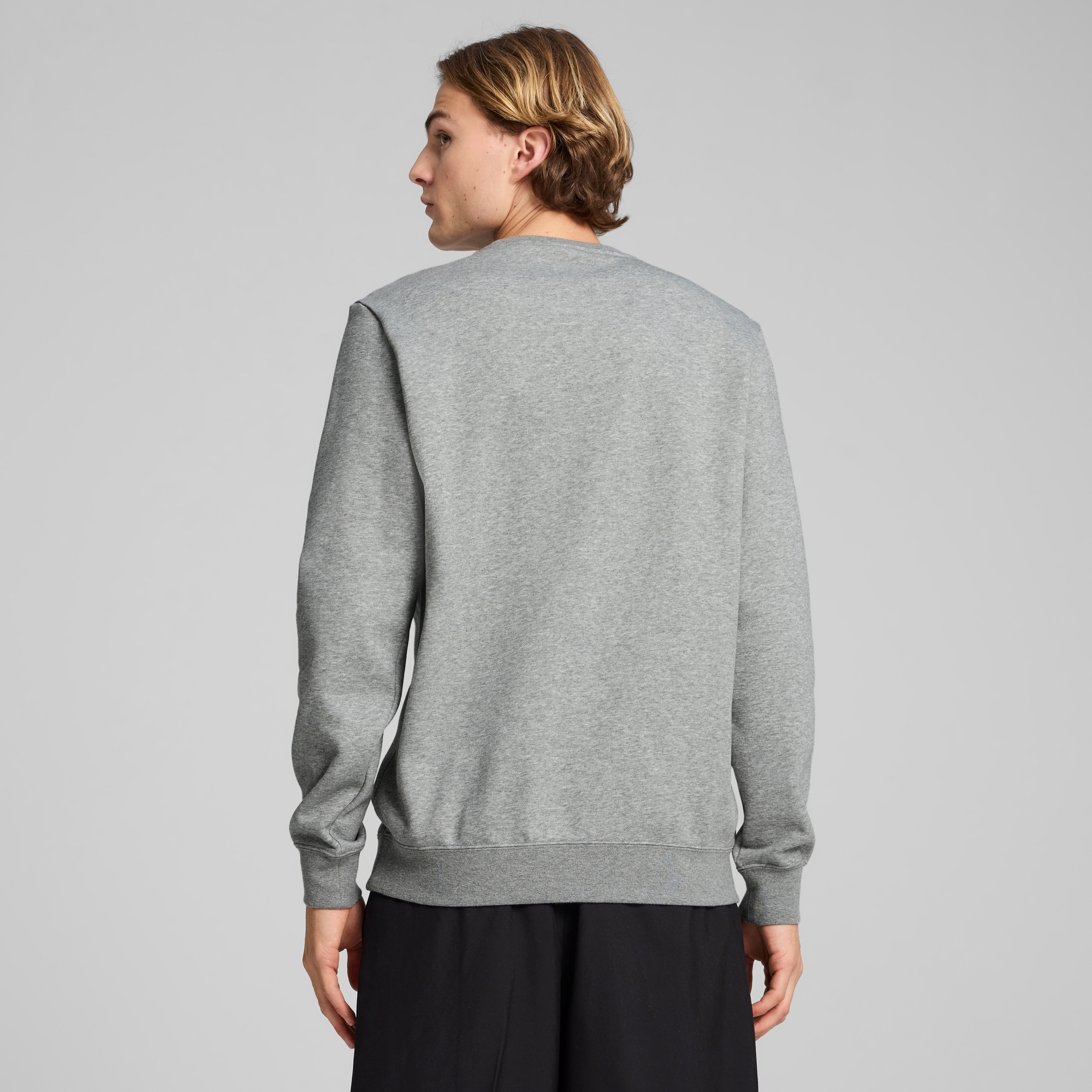 PUMA Langarmshirt »ESS NO. 1 LOGO CREW FL«
