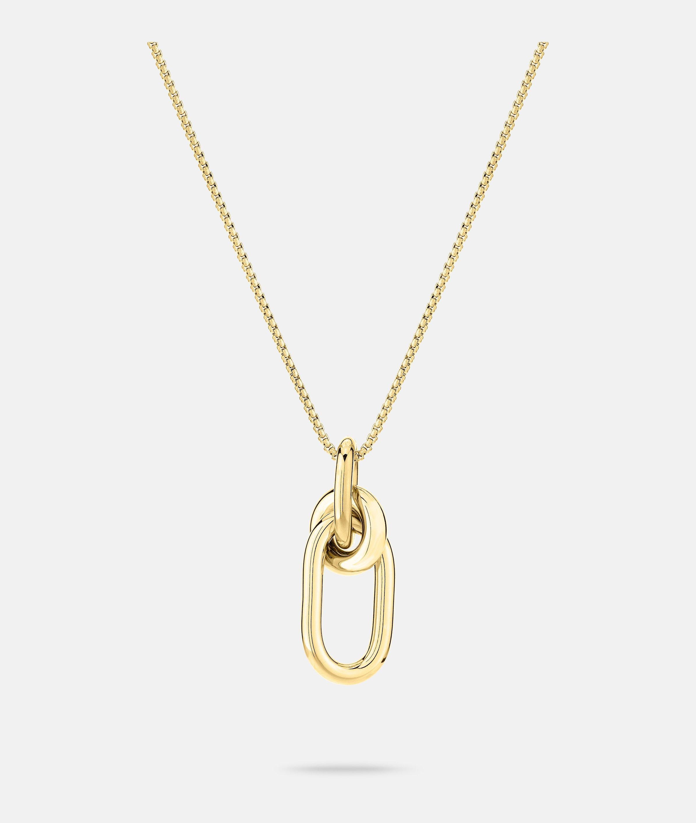 Liebeskind Berlin Kette mit Anhänger »Schmuck Geschenk Edelstahl Halskette Modern Knot Knoten«