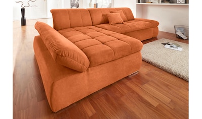 Ecksofa »NMoric XXL, B/T/H: 300/172/80cm, Revamierenabschluss L-Form«