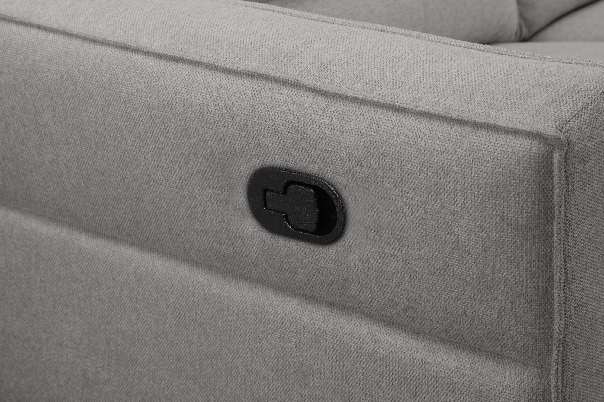 OTTO home Ecksofa »CARPARI Webstoff,L-Form,224 cm, man./elektr. Relaxfunktion« (USB A/C), sowie Kopfteilverstellung