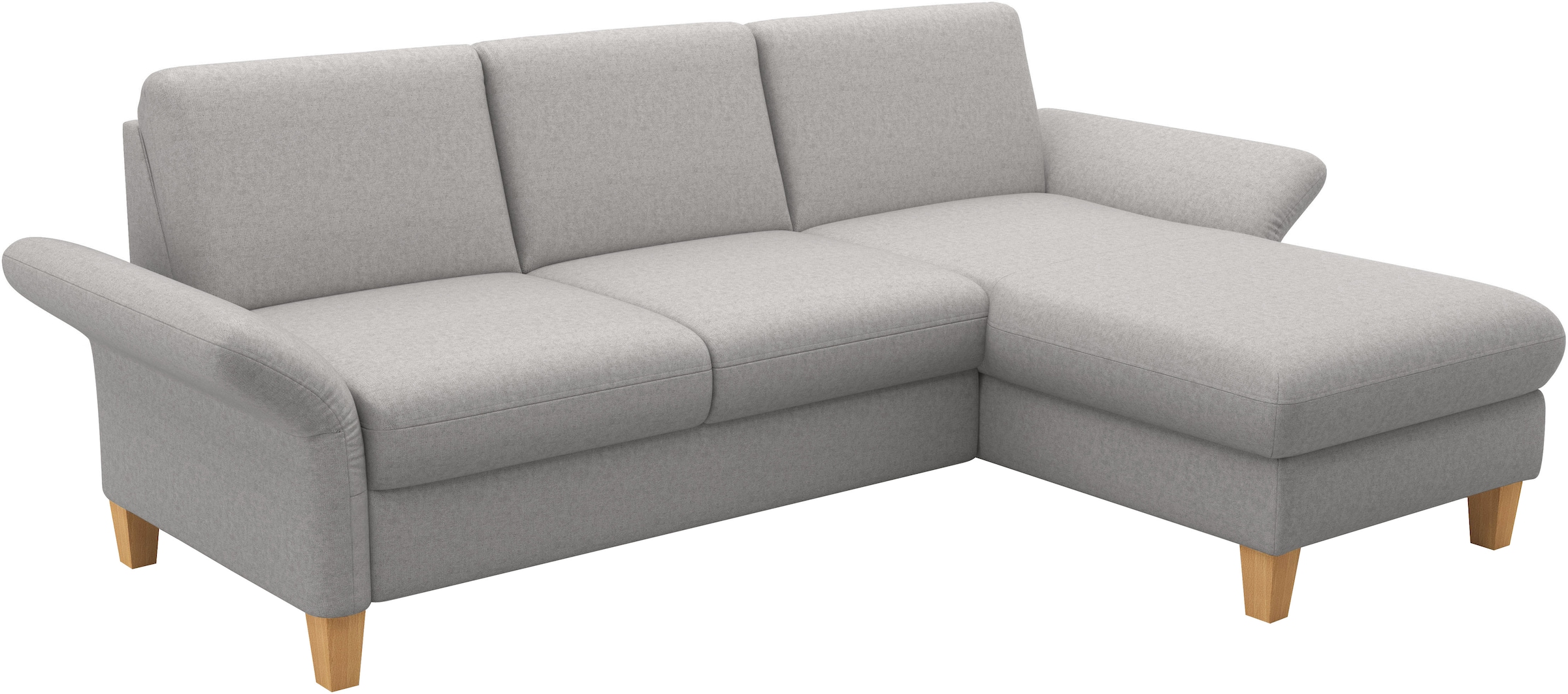 Home affaire Ecksofa »Rochelle, L-Form«, wahlweise mit Armteilverstellung, Bettfunktion und Bettkasten