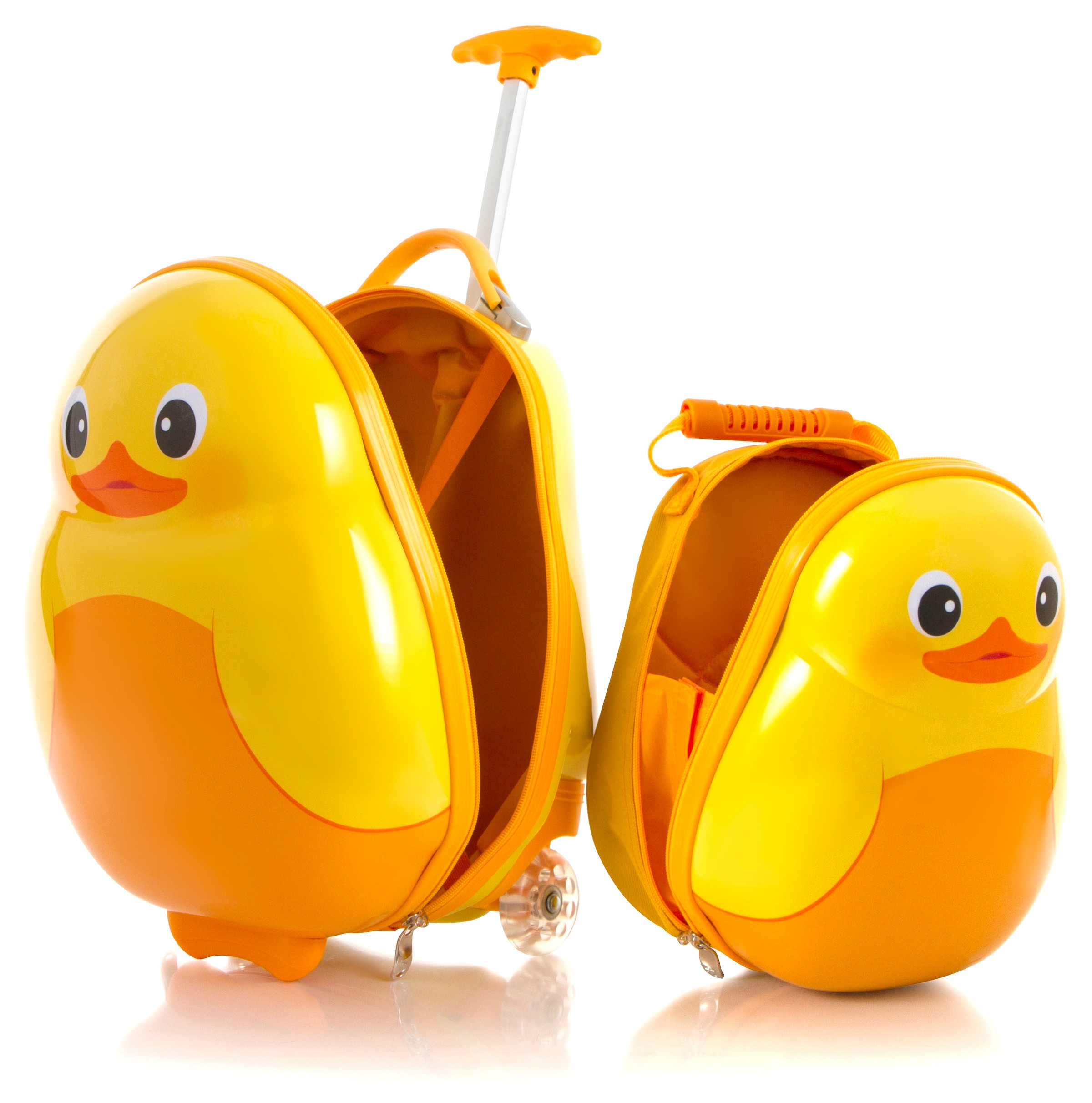 Heys Kinderkoffer »Travel Tots, 46 cm«, (Set, 2 St.), 2 Rollen, Heys x Joachim Llambi Kindertrolley Handgepäck-Koffer