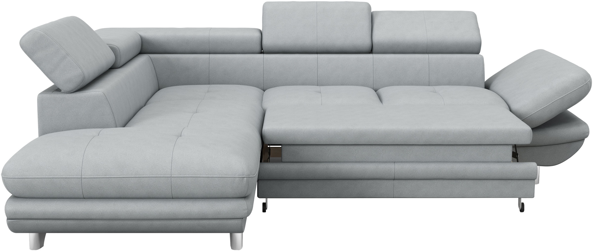 COTTA Ecksofa »Enterprise L-Form«, mit Arm- & Kopfteilverstellung, wahlweise mit Bettfunktion