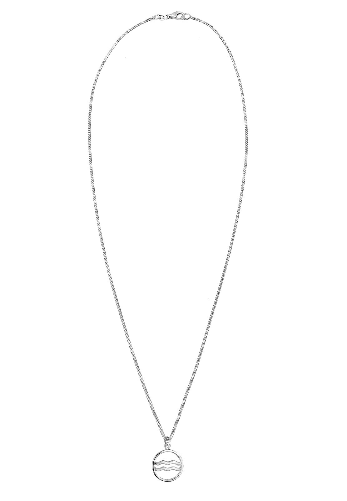 Elli Kette mit Anhänger »Halskette Wassermann Sternzeichen 925 Sterling Silber«