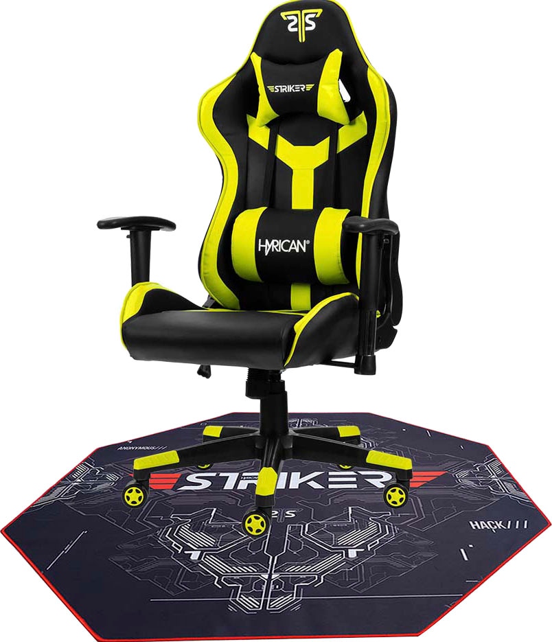 Hyrican Gaming-Stuhl »Striker COMBO« Gaming-Stuhl + Bodenschutzmatte  