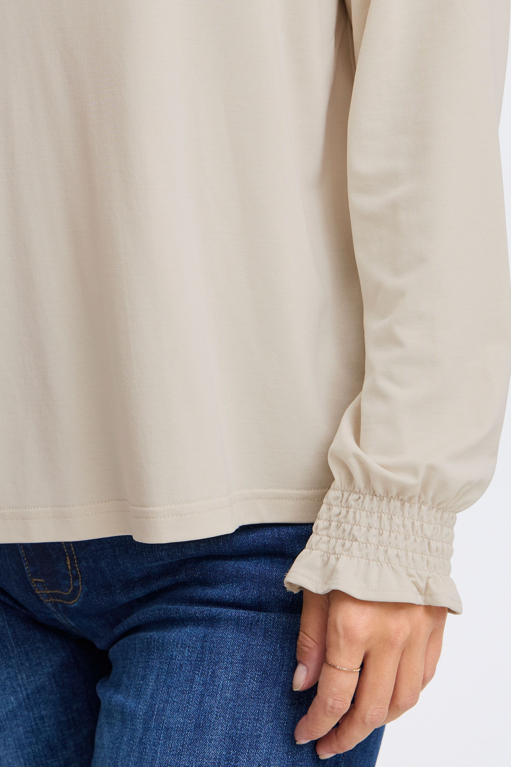 Pulz Jeans Langarmbluse »Langarmbluse PZLIPPA VNeck Blouse«