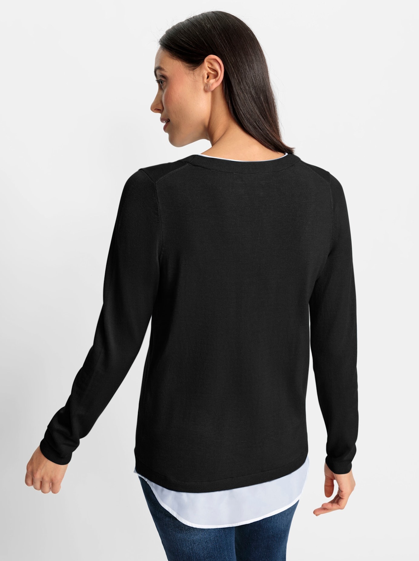 heine 2-in-1-Pullover »Pullover 2 in 1«