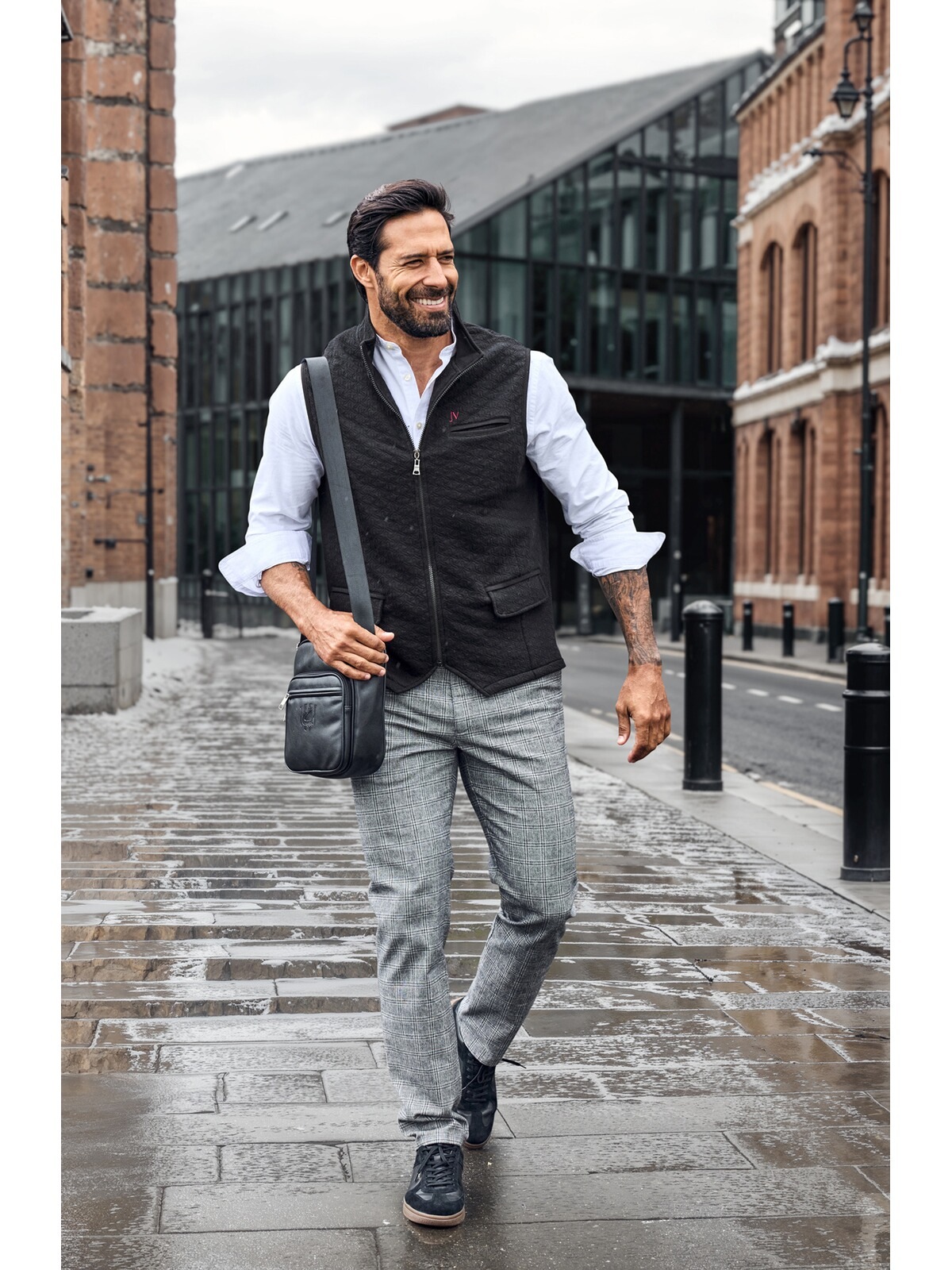 Jan Vanderstorm Sweatweste »Sweatweste LINDBORG«