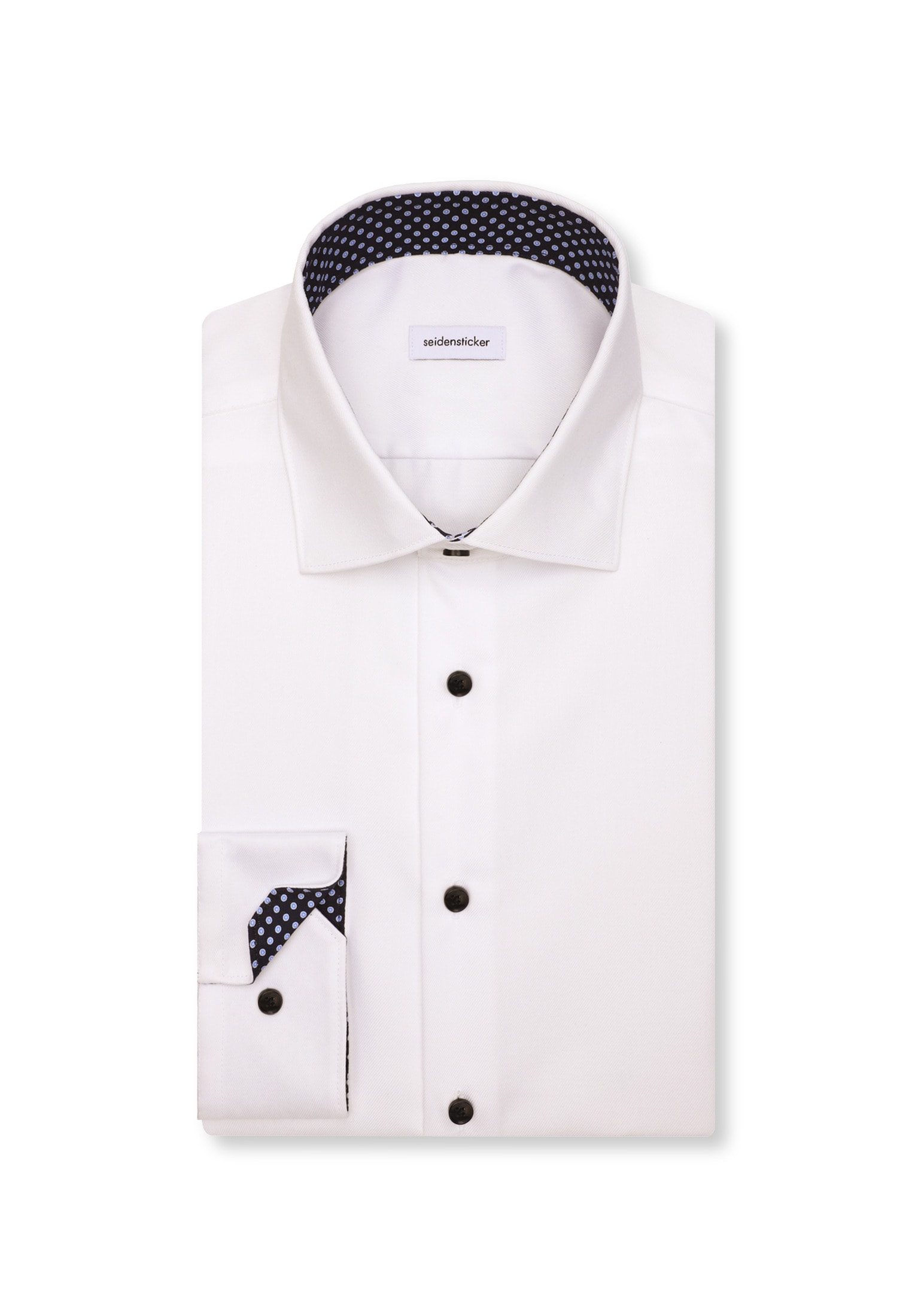 seidensticker Businesshemd »Schwarze Rose« X-Slim 1/1 Kentkragen Uni