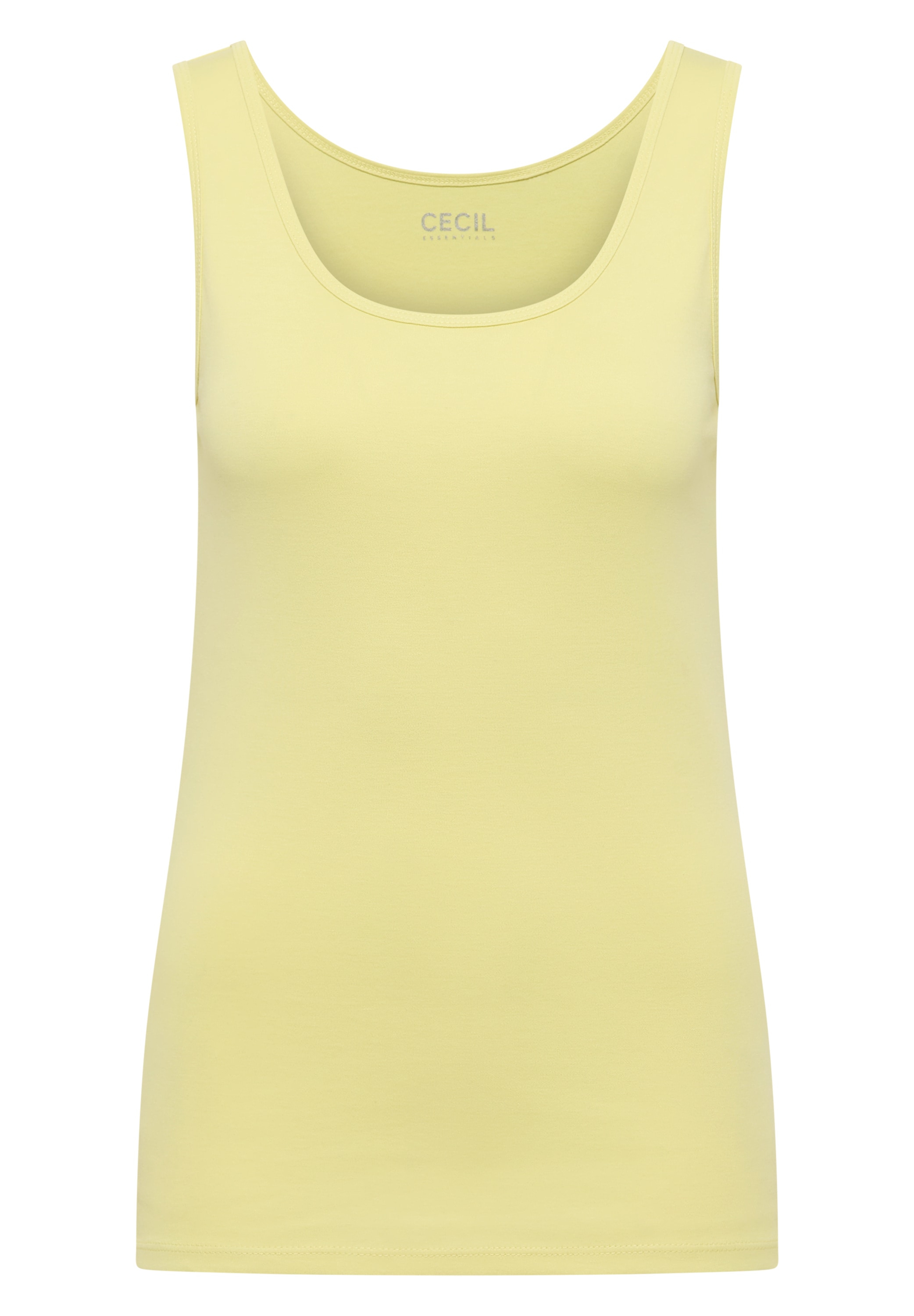 Cecil Shirttop »Style Linda« in Unifarbe