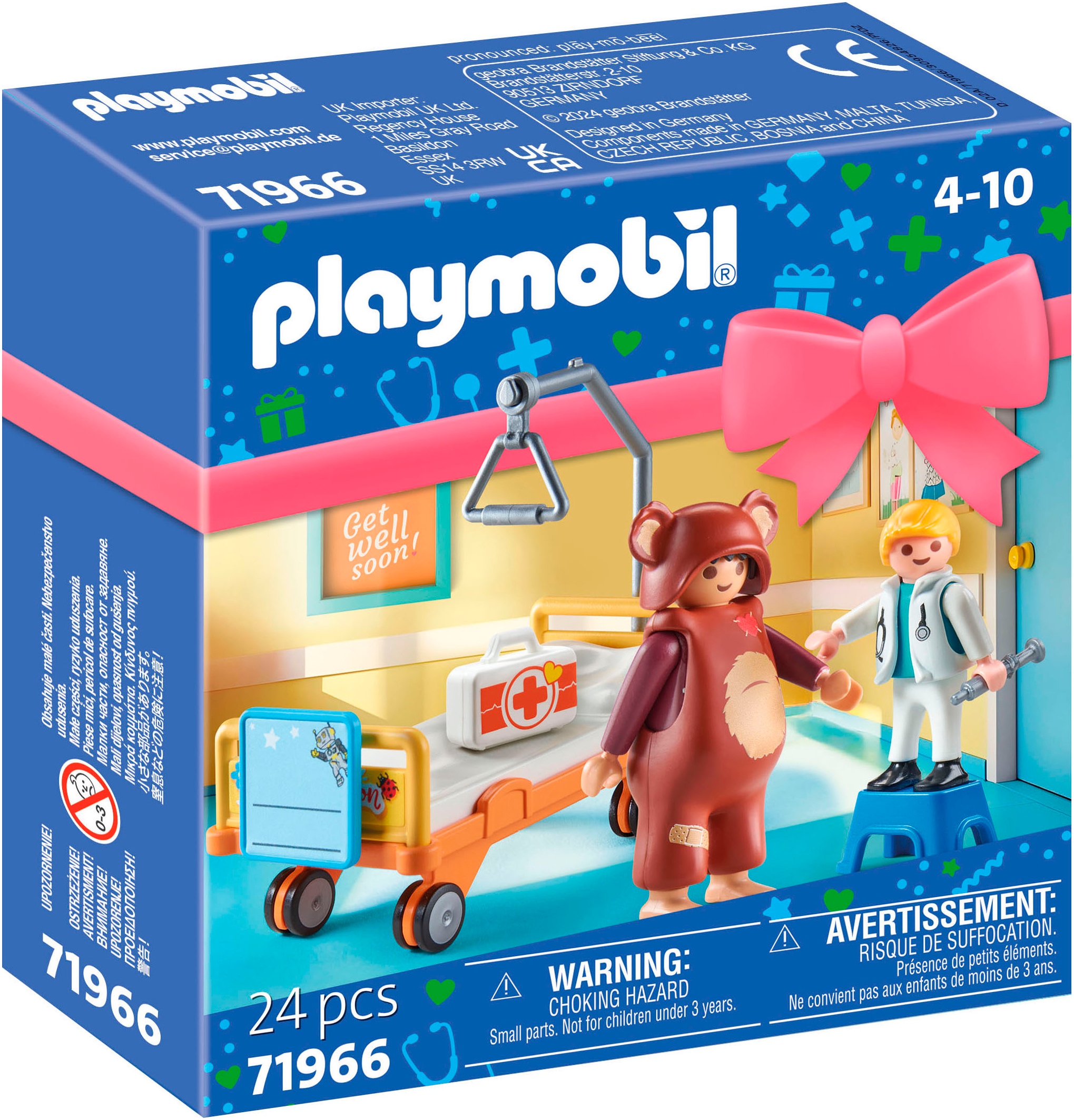 Playmobil® Konstruktions-Spielset »Gute Besserung (71966), Playmobil Gift Set«, (24 St.)
