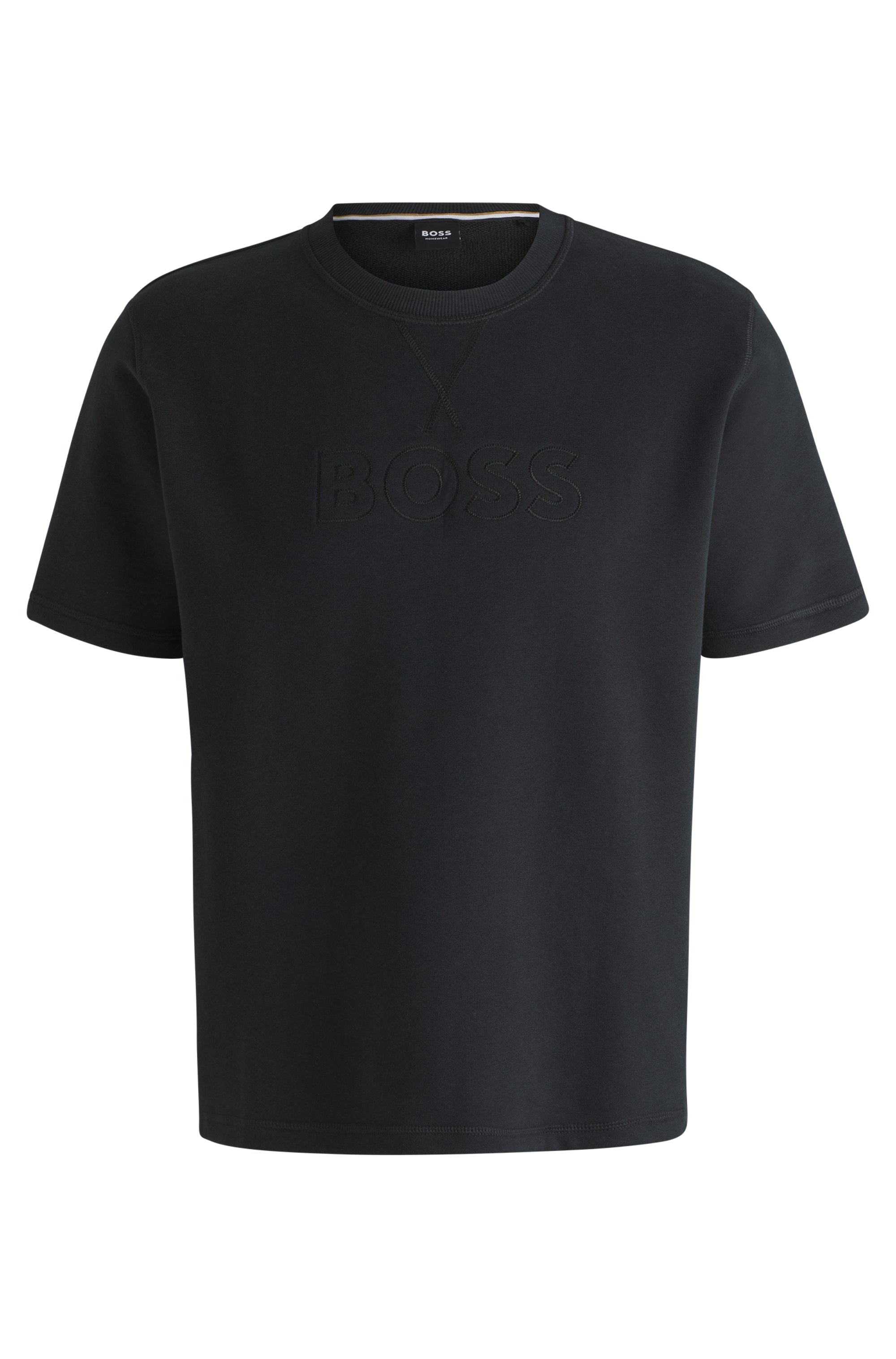 BOSS T-Shirt »David«, mit großer Logostickerei