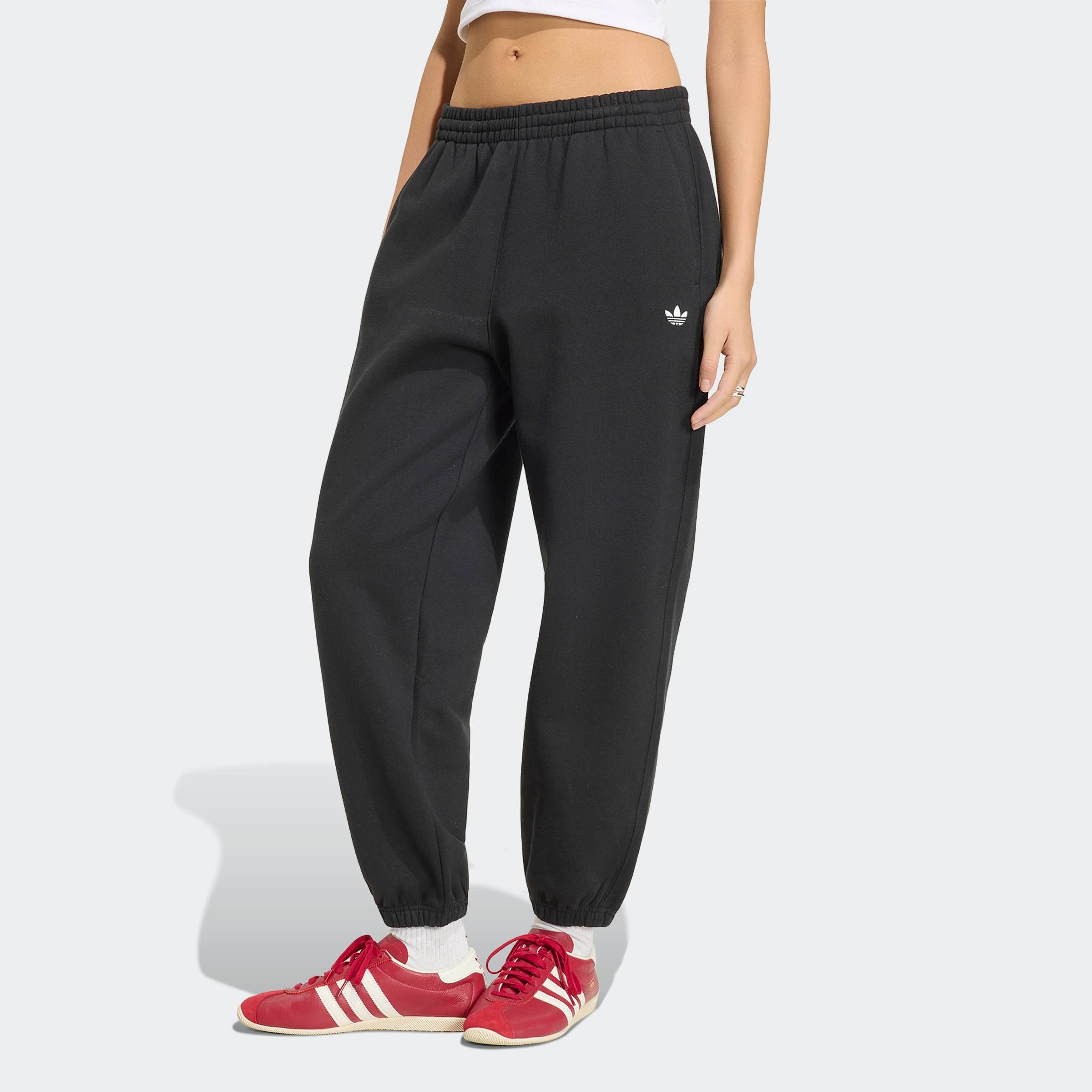 adidas Originals Sporthose »ESSENTIALS, LOCKERE PASSFORM«  mit Gummizug, für Erwachsene, aus Baumwolle, normale Weite