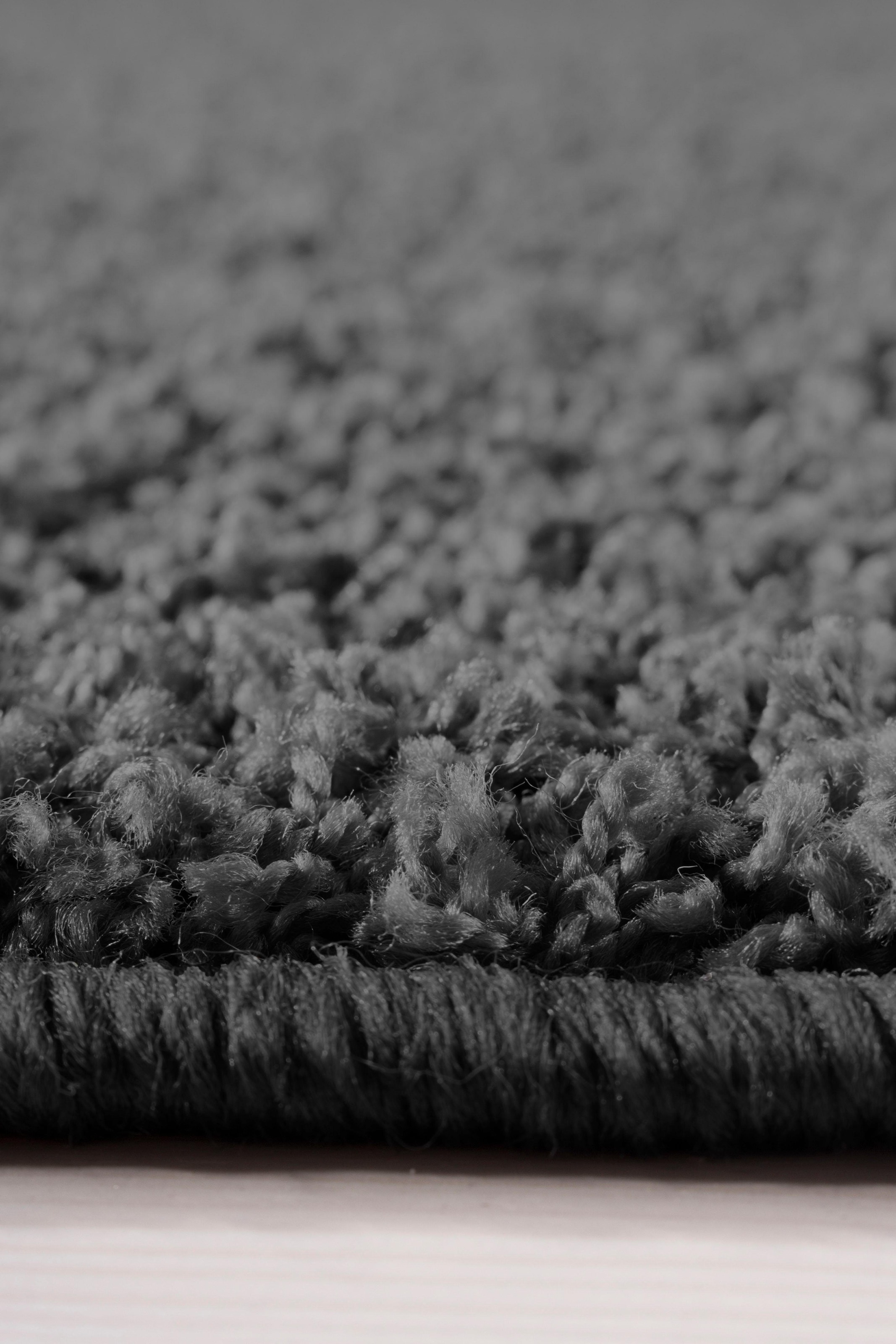 Andiamo Teppich »Shaggy uni«, rechteckig, 15 mm Höhe, Wohnzimmer