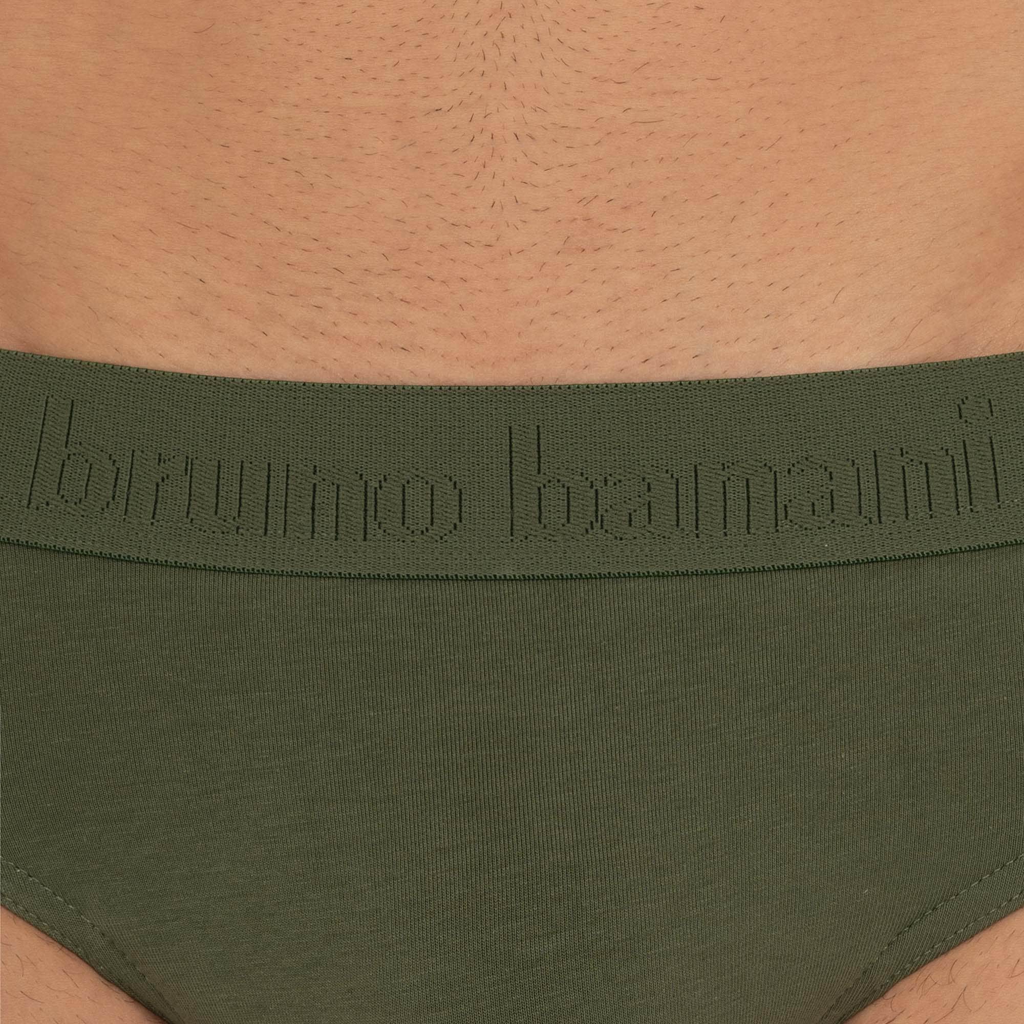 Bruno Banani Slip »Flowing«, (2er Pack), mit Logobund