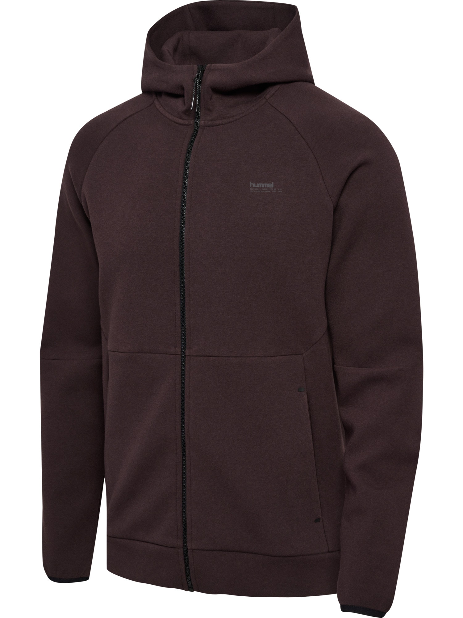 hummel Kapuzensweatjacke »HMLTECH FLEECE REGULAR ZIP HOODIE« mit Kapuze, Langarm, normale Schnittform