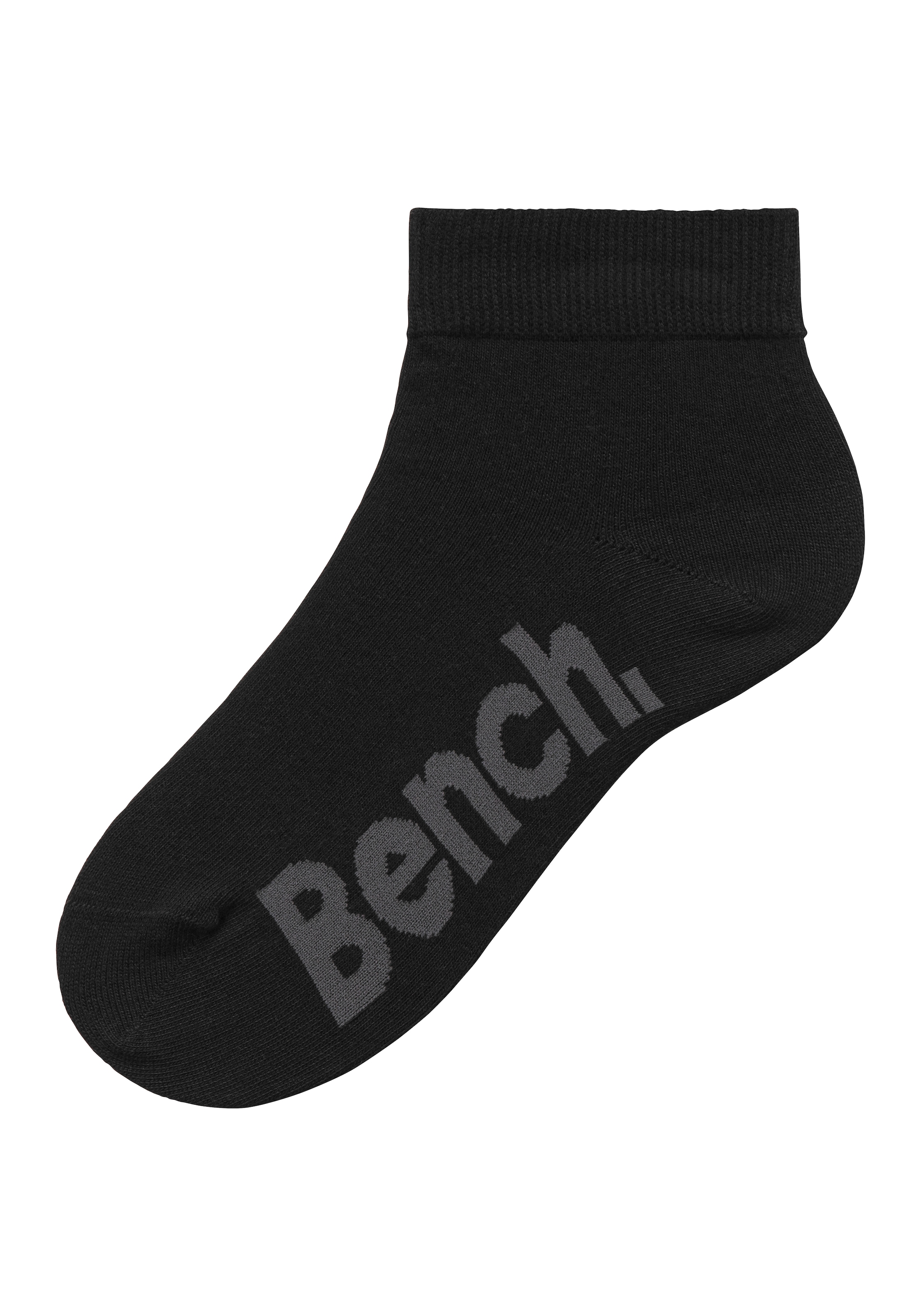 Bench. Kurzsocken, (Federtasche, 7 Paar), in ansprechendem Mäppchen mit Reißverschluss