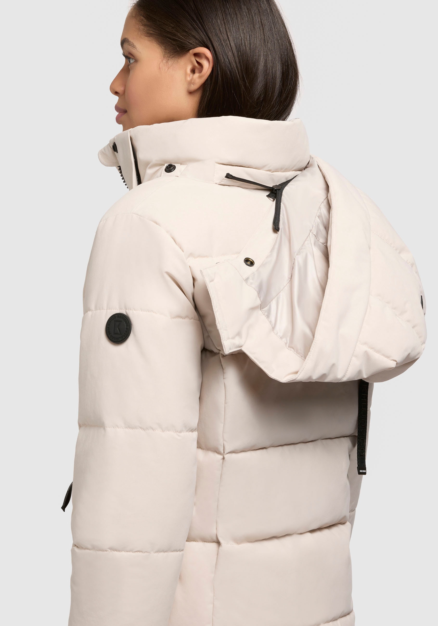 khujo Steppjacke »MANC«, mit Kapuze