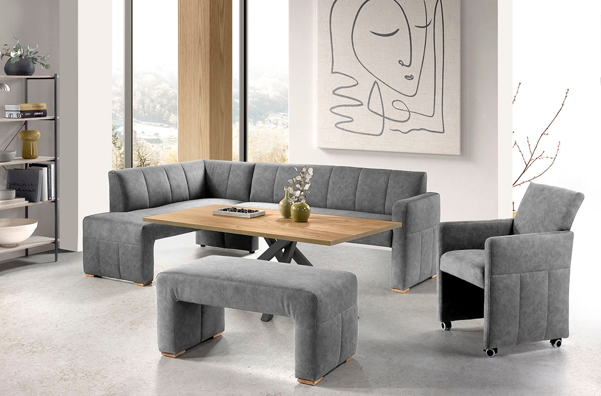 exxpo - sofa fashion Essbank elegant und modern mit hohem Sitzkomfort