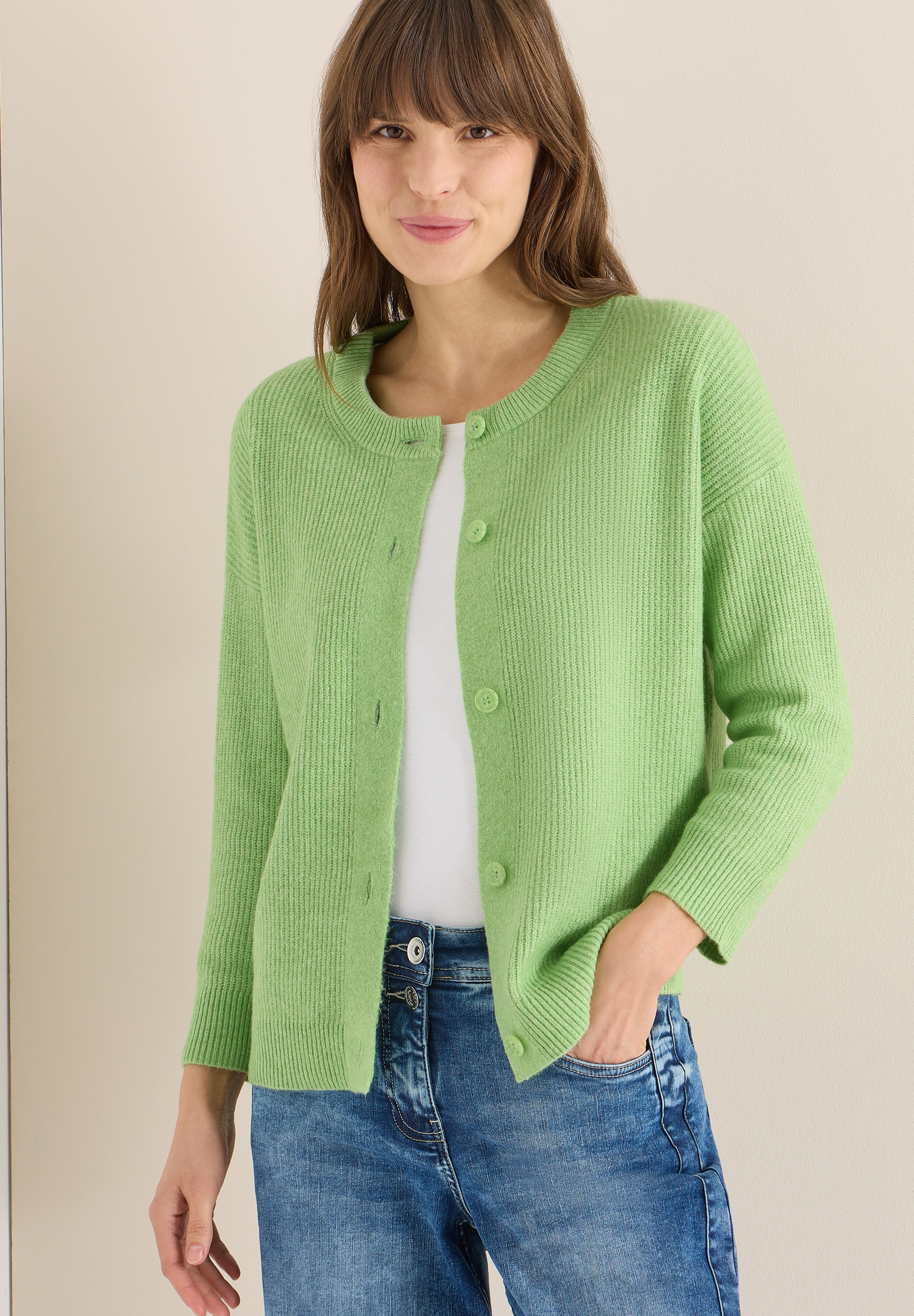 Cecil Cardigan mit Knopfleiste