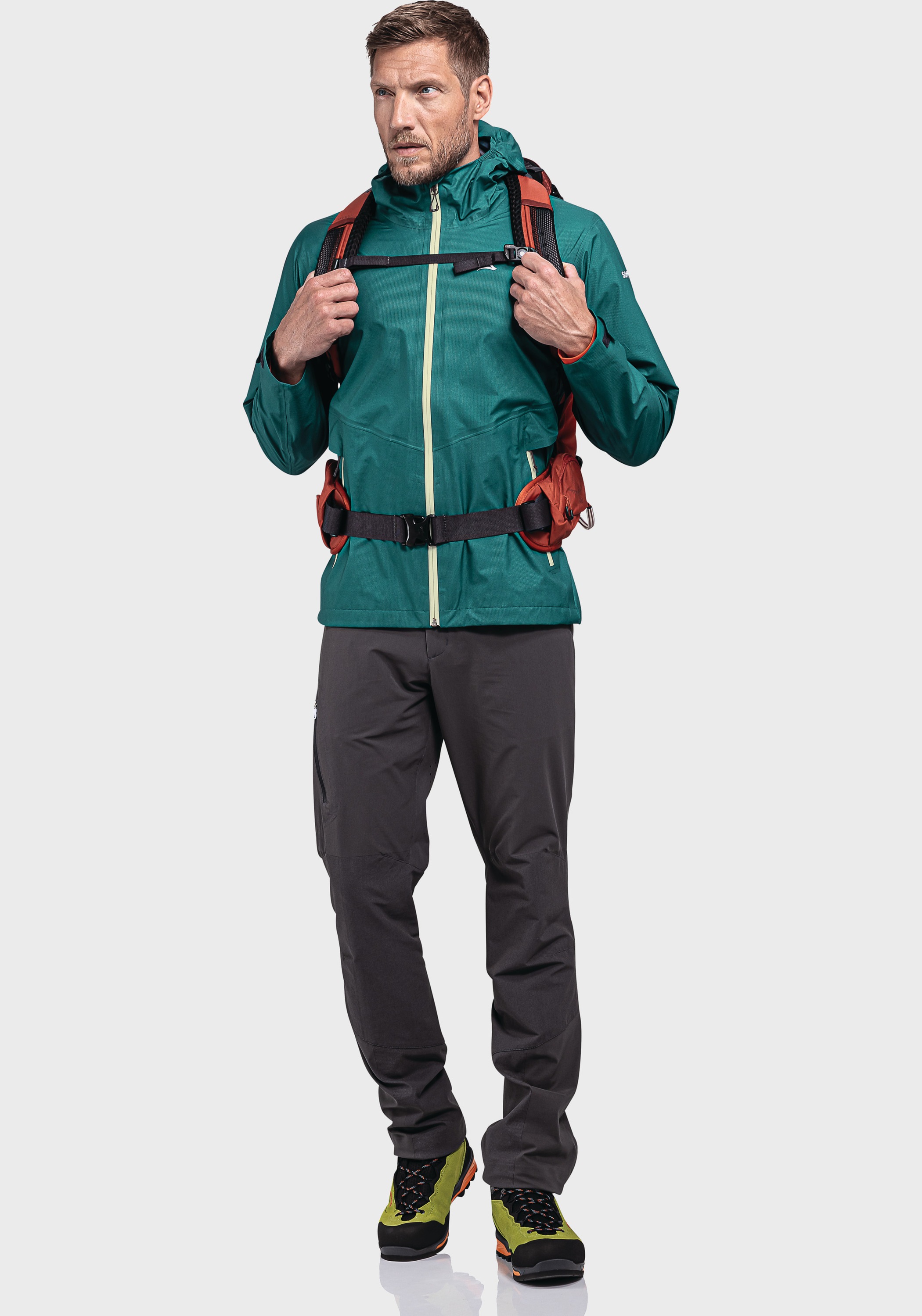 Schöffel Outdoorjacke »3L Jacket Begoro M«, mit Kapuze