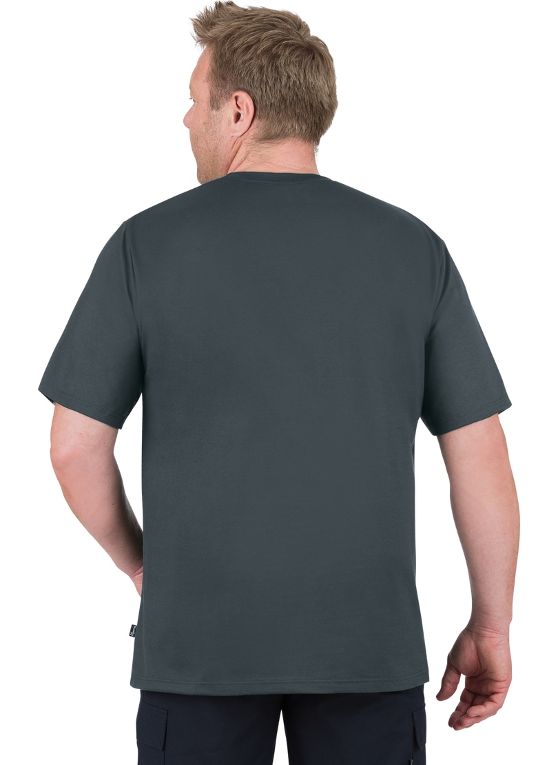 Trigema T-Shirt »TRIGEMA T-Shirt DELUXE Baumwolle«, (1 tlg.)