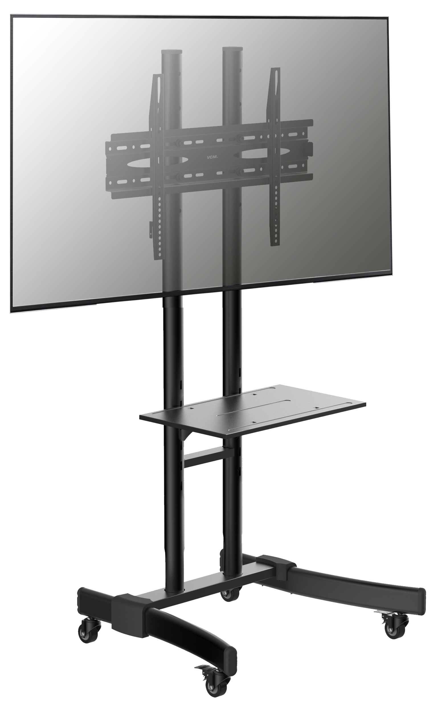 VCM Universal TV Standfuß »B-MS 125«, mit Rollen,