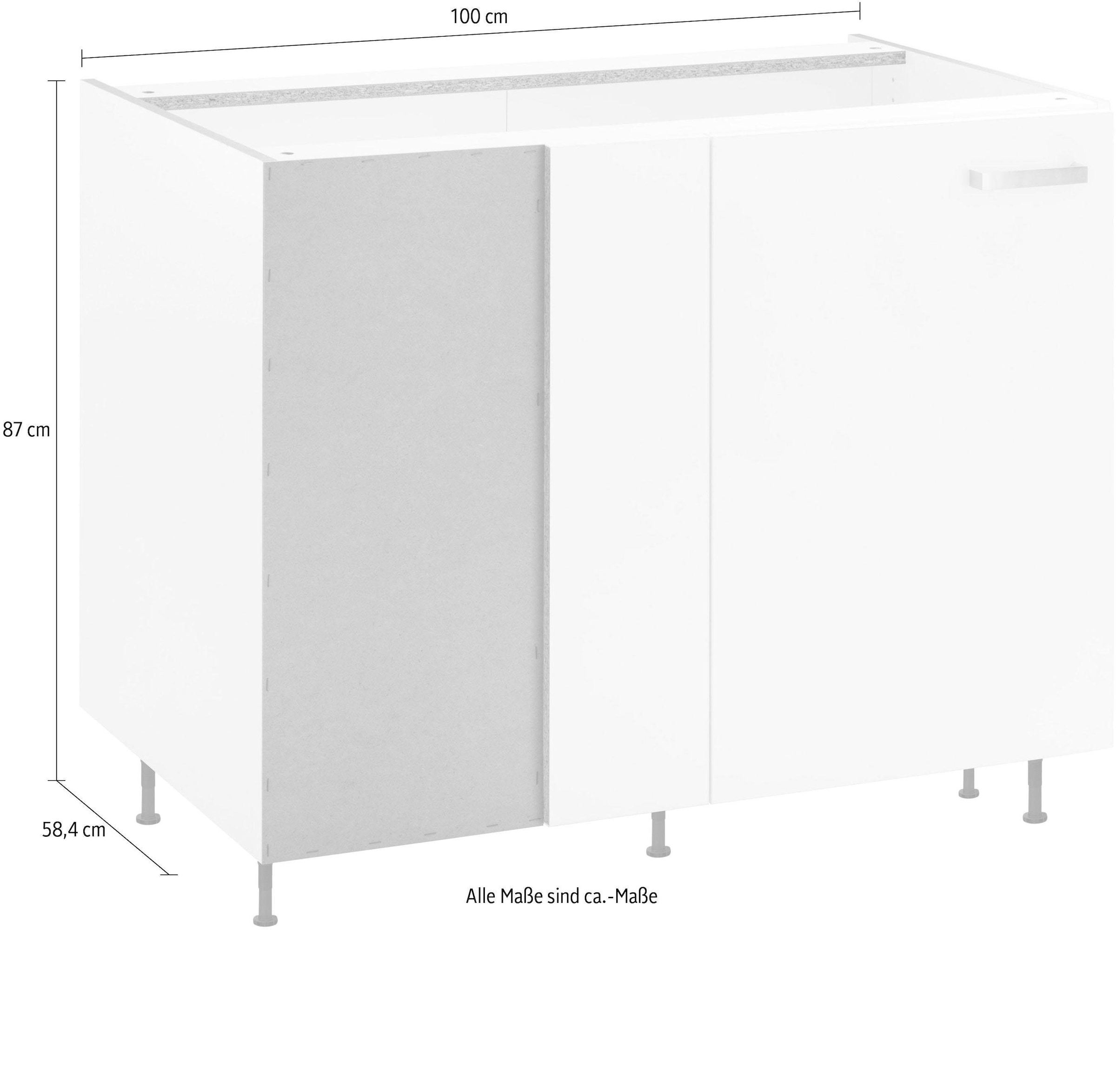 OPTIFIT Eckunterschrank »Parma«, Breite 100 cm bequem bestellen