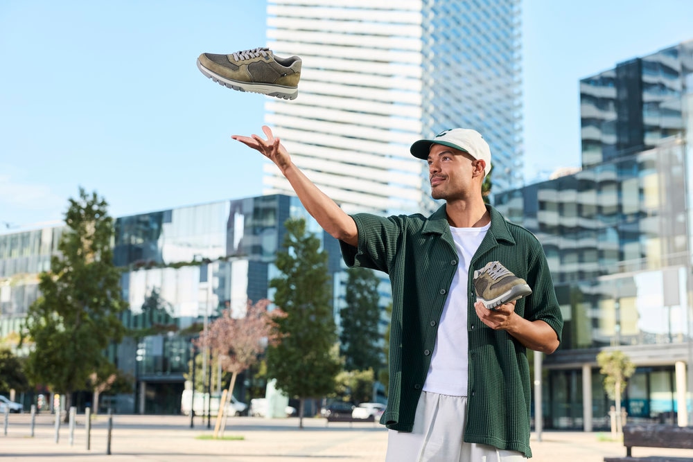 Rieker Sneaker  Schnürschuh, Halbschuh, Freizeitsneaker mit Profilsohle