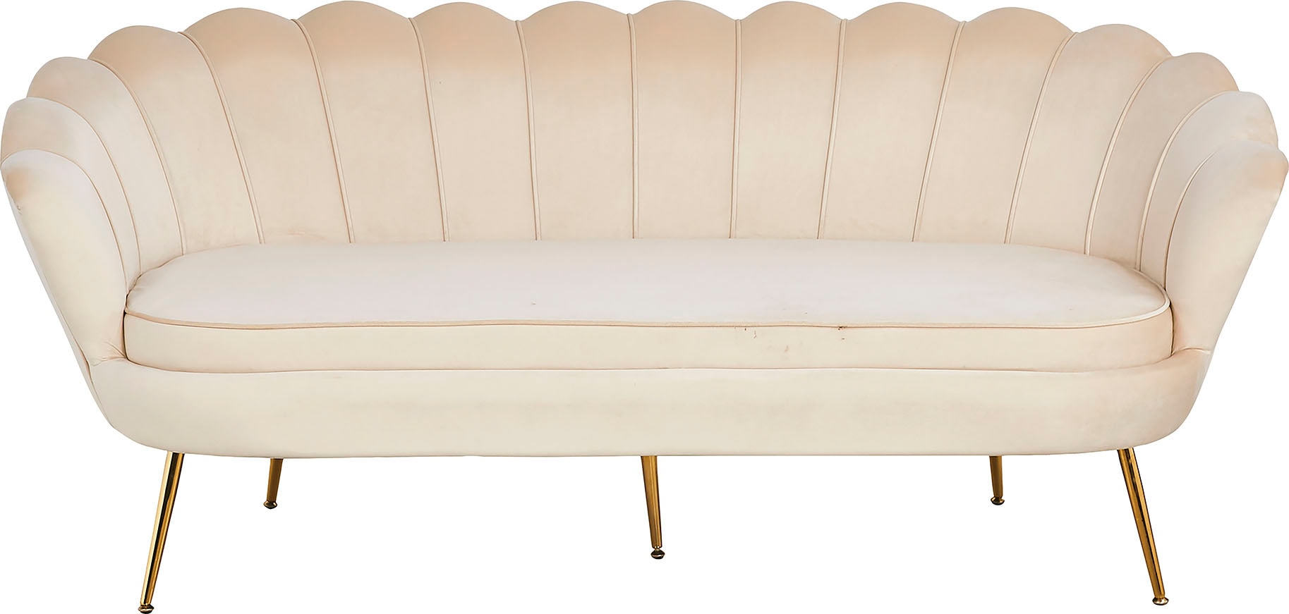 SalesFever 3-Sitzer »Clam«, extravagantes Muscheldesign, Breite 180 cm