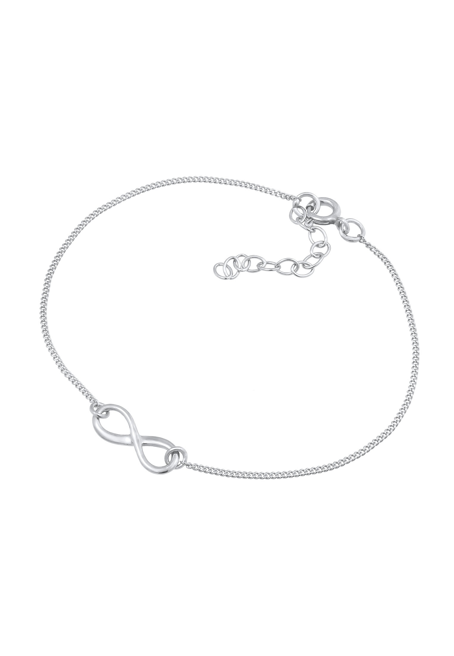 Elli Armkette »Armband Panzer Infinity Unendlichkeit Symbol 925 Silber«