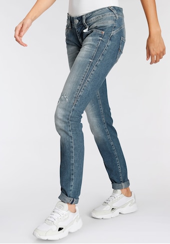 Herrlicher Slim-fit-Jeans »GILA SLIM ORANIC DENIM«, mit Destroyed Effekten kaufen