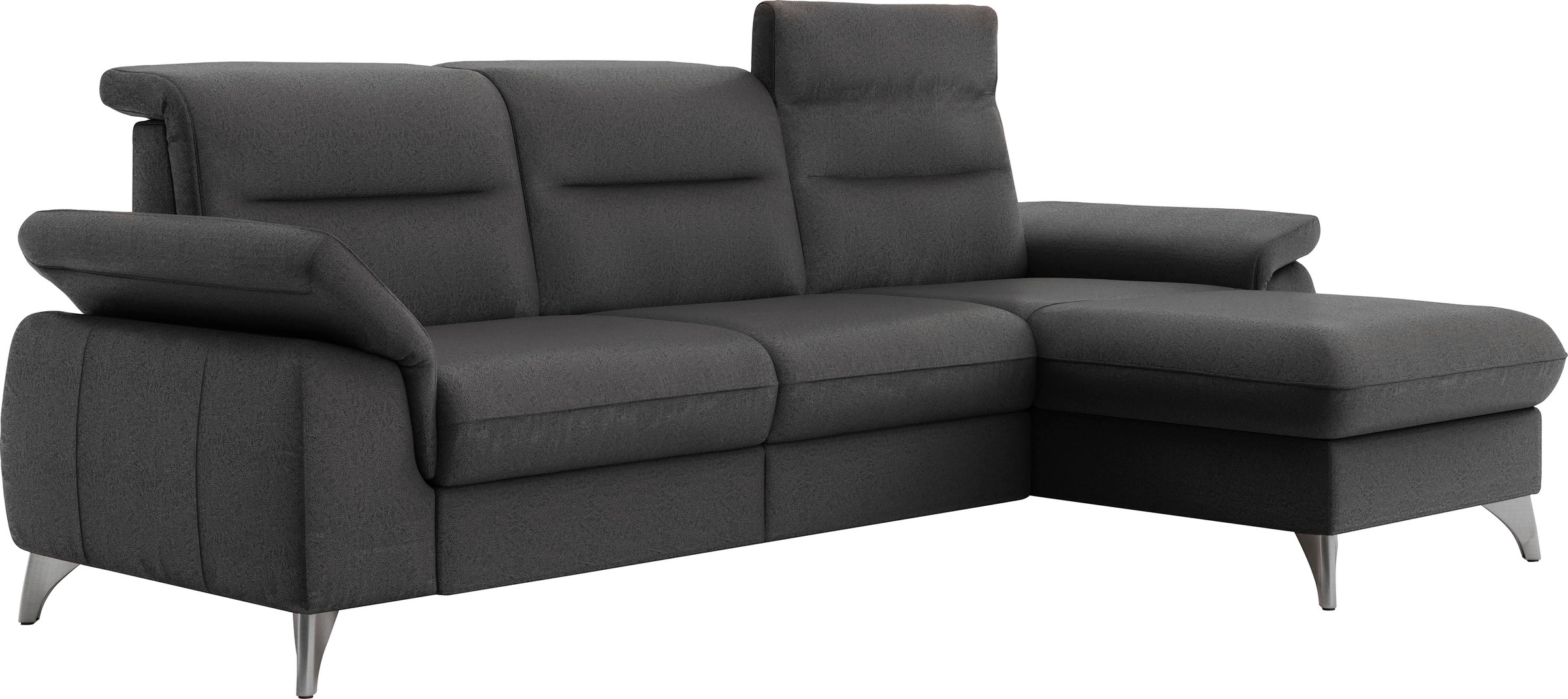 sit&more Ecksofa »Astoria L-Form«, wahlweise mit motorischer Relaxfunktion
