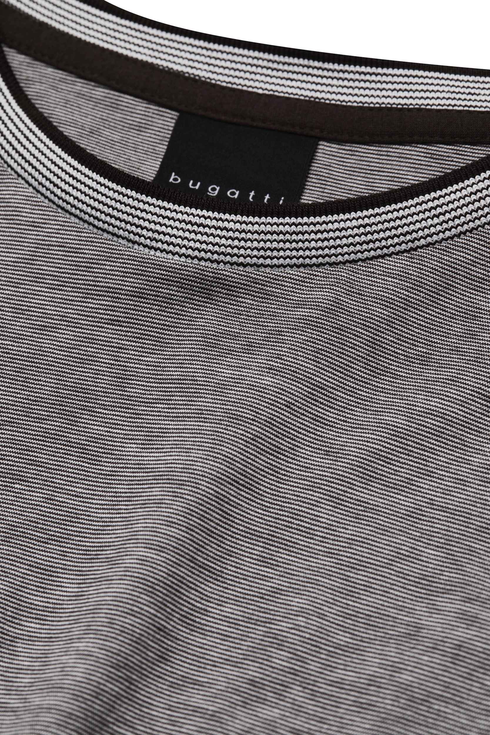 bugatti T-Shirt, aus reiner Baumwolle