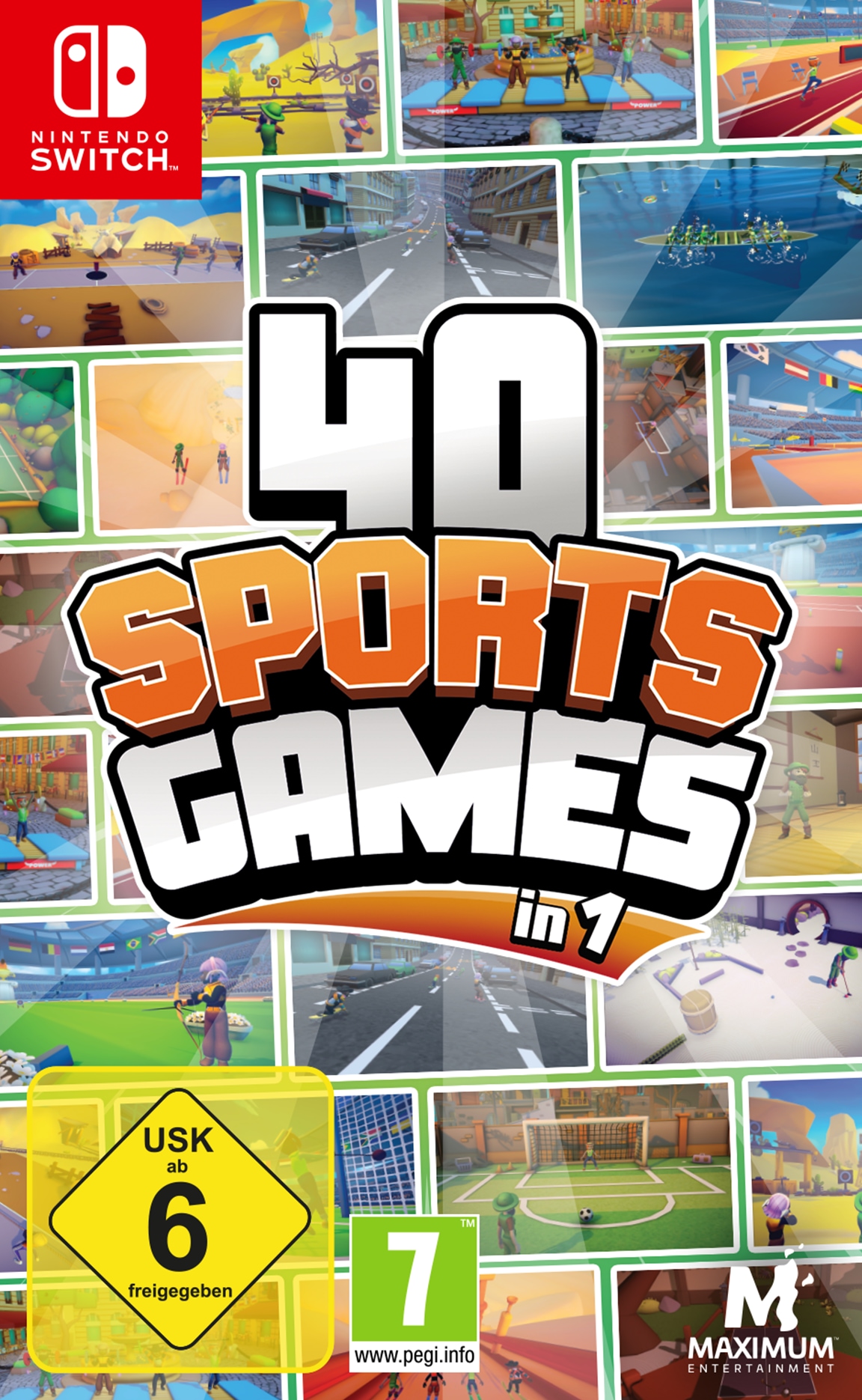 Astragon Spielesoftware »40 Sports Games in 1«, Nintendo Switch