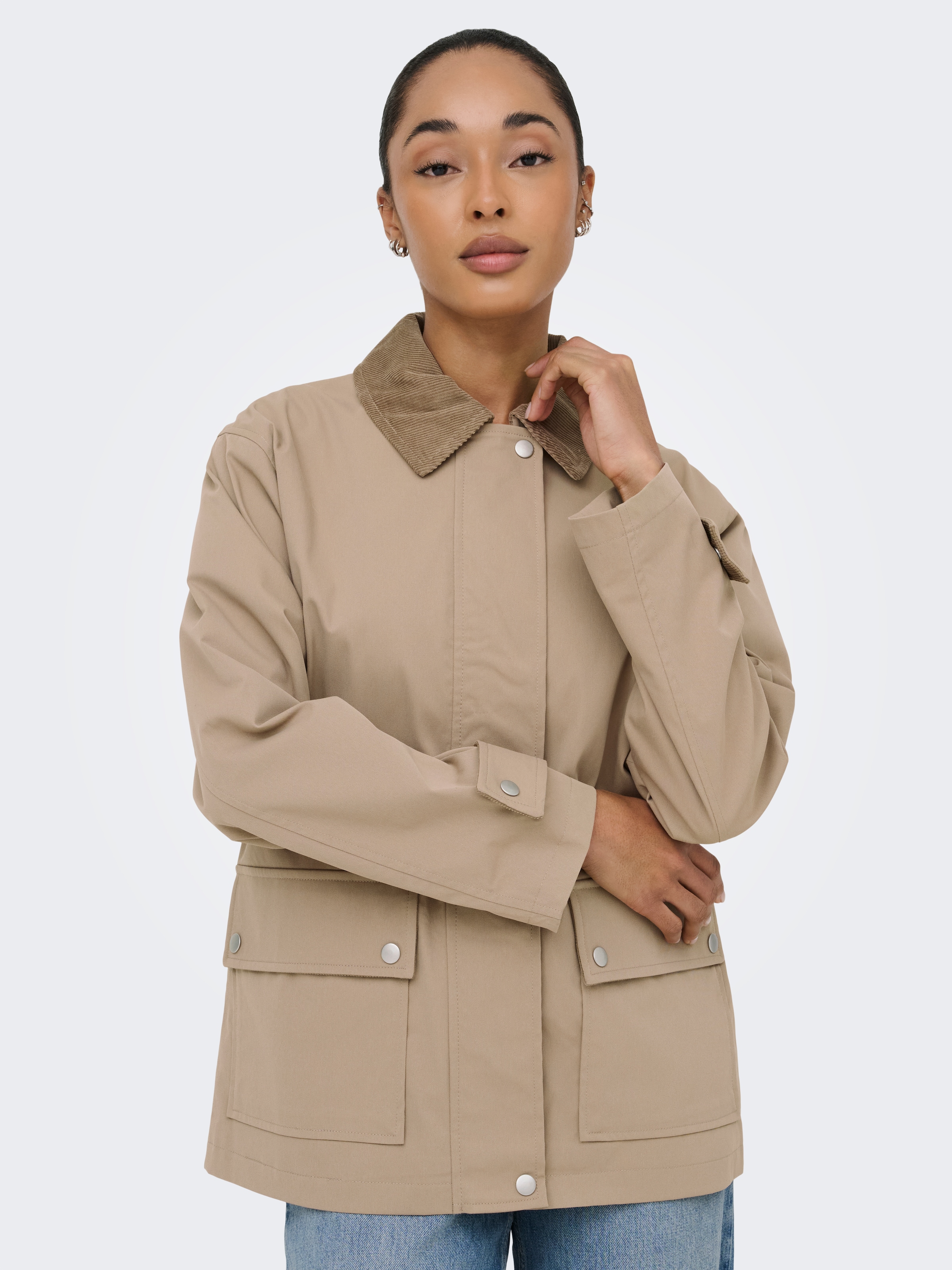 ONLY Parka »ONLEVELYN MIX JACKET OTW«