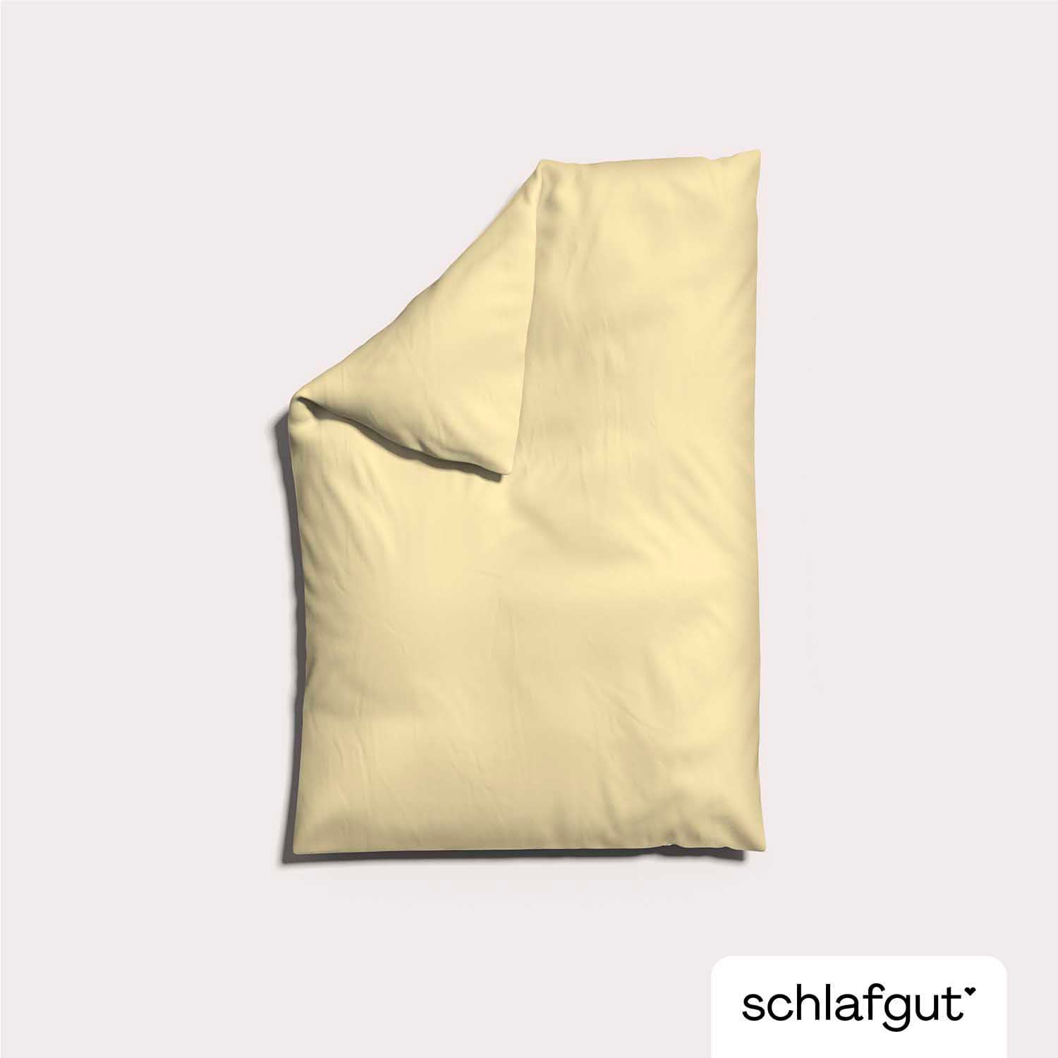 Schlafgut Bettbezug »Woven Satin« besonders dicht gewebt, Mix & Match: passender Kissenbezug erhältlich