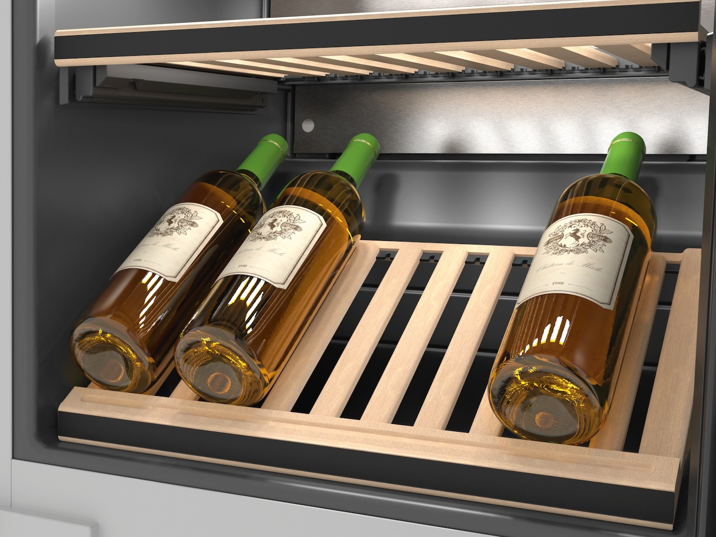 Miele Einbauweintemperierschrank »KWT 6422 iG Graphitgrau«, für 33 St. Standardflaschen á 075l