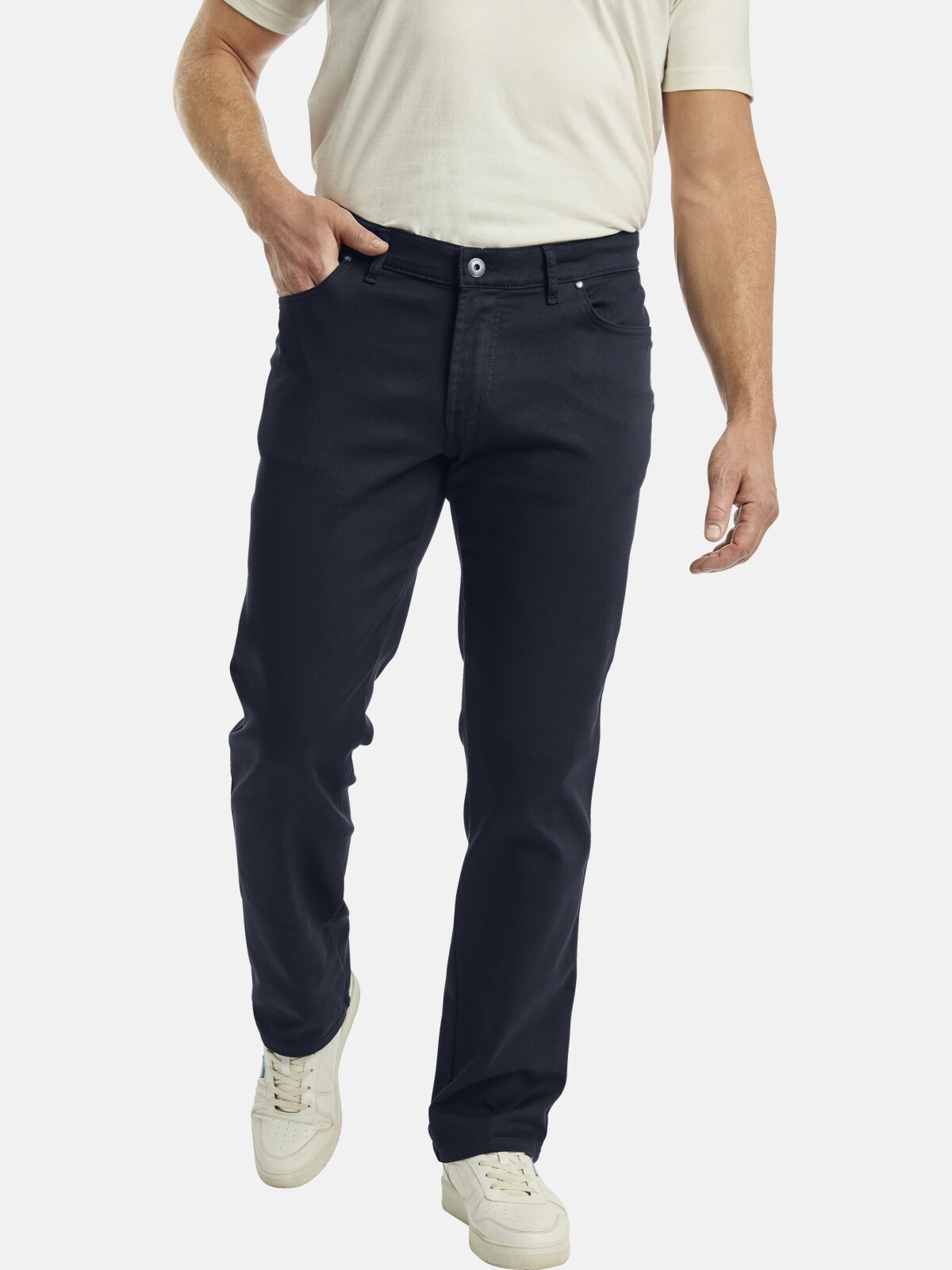 5-Pocket-Hose »Tiefbundhose SIEGHART«, (1 tlg.), im bequemen Jogg-Denim