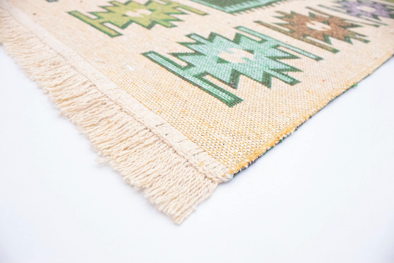 morgenland Wollteppich »Kelim Teppich - Trendy »Ariz« Rechteckig«, rechteckig, 0,5 mm Höhe, Flachgewebe