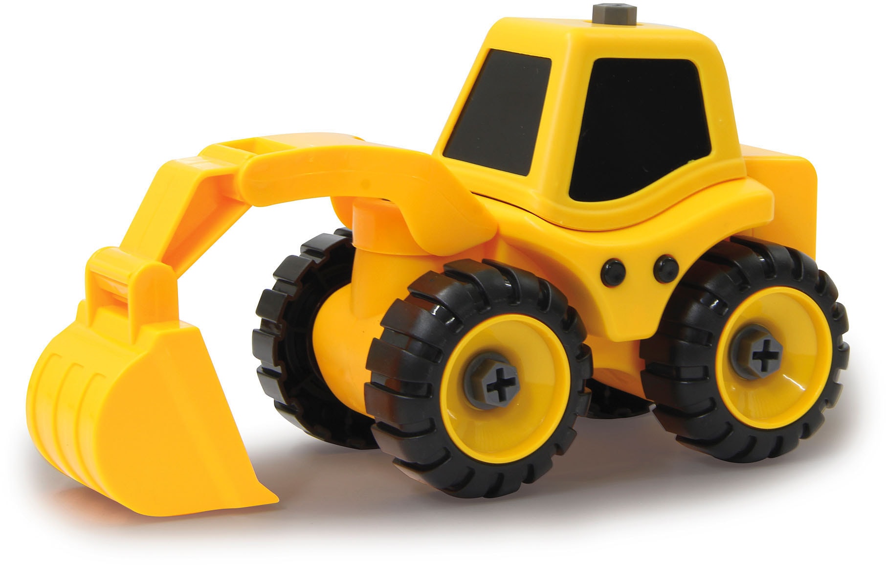 Jamara Spielzeug-Traktor »Baufahrzeuge 9 in 1«, (Set, 46 tlg.)