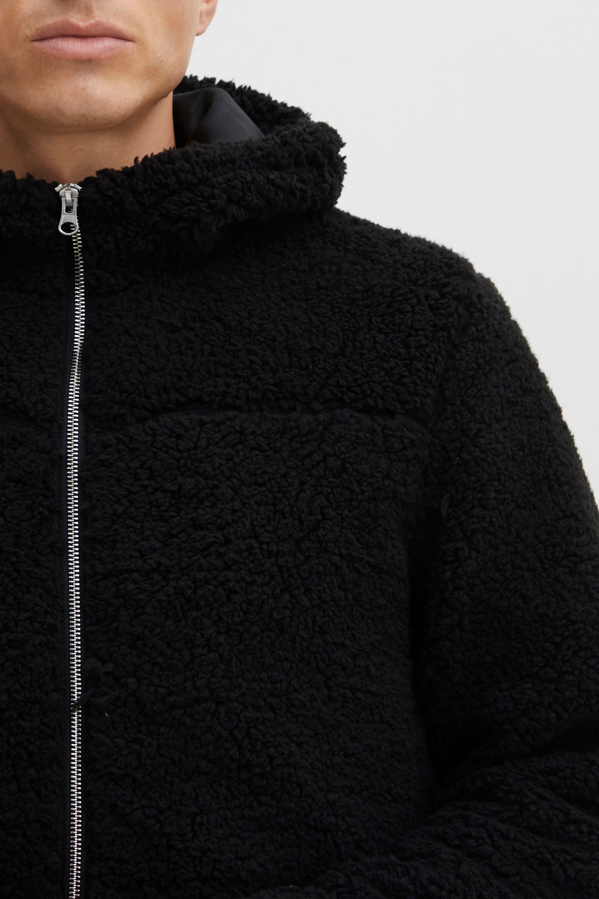 !Solid Fellimitatjacke »Fellimitatjacke SDThimo«, mit Kapuze