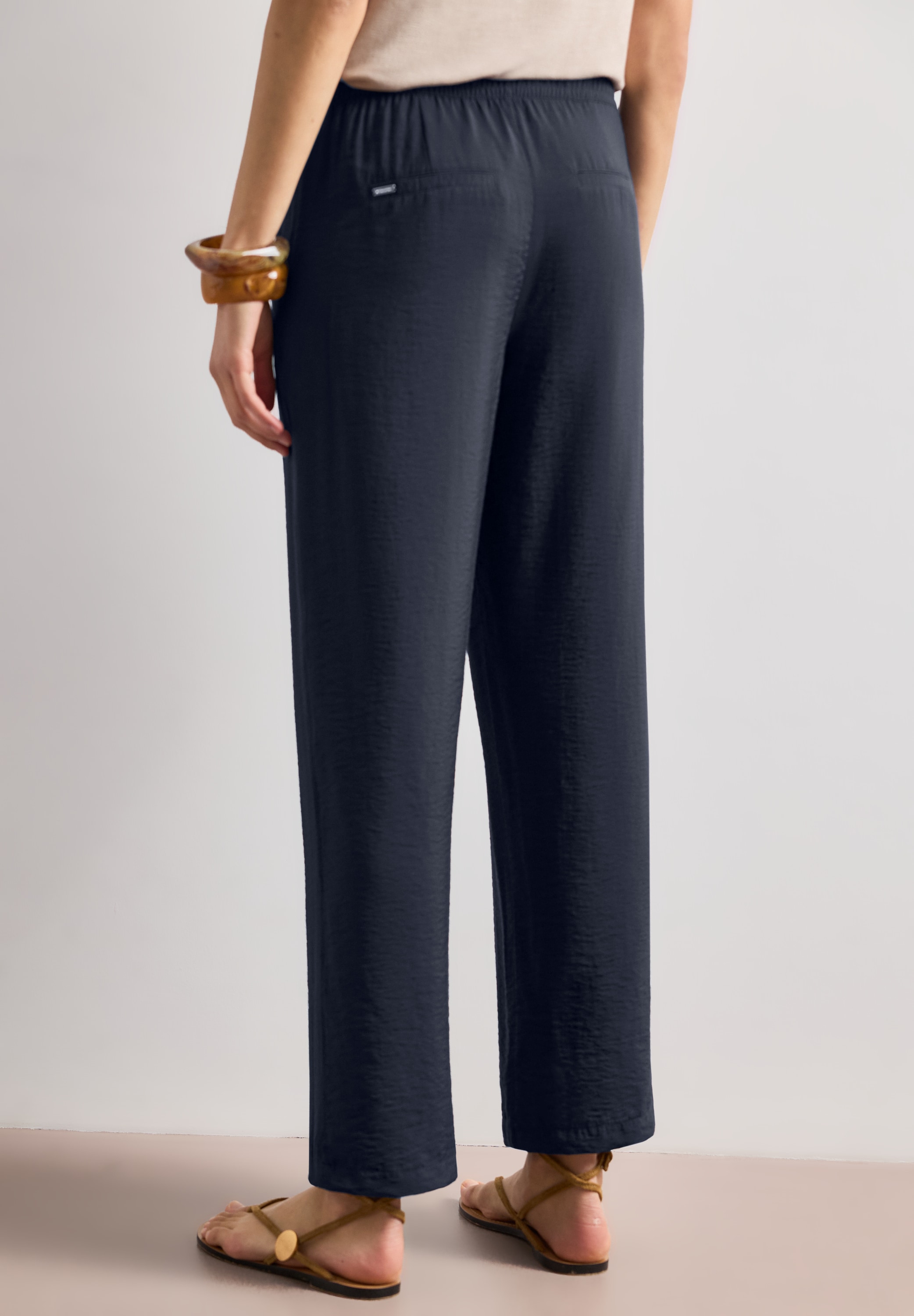 STREET ONE Stoffhose »Style Emee«  Sommerhose vim Loose Fit