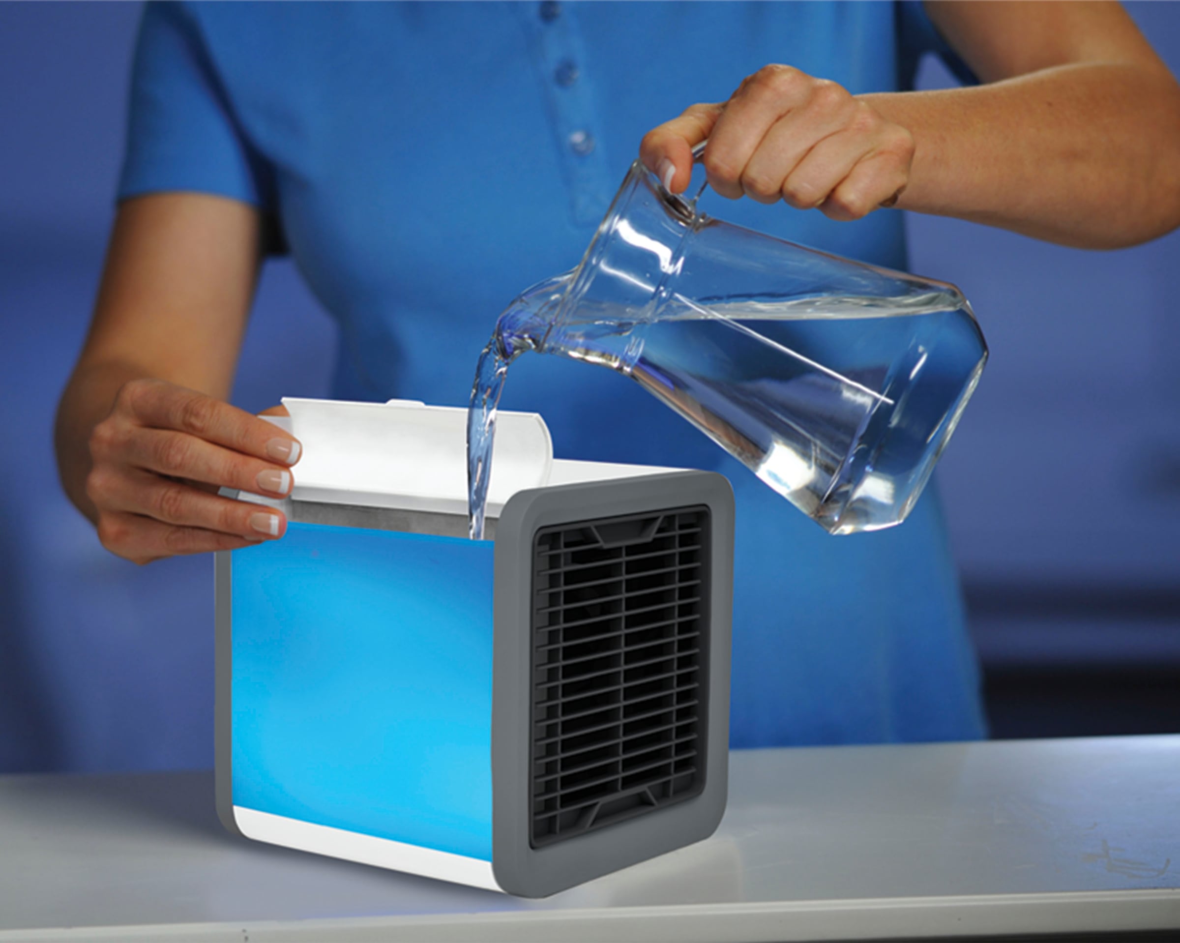 MediaShop Ventilatorkombigerät »Arctic Air«, Luftkühler, kühlt, befeuchtet und erfrischt die Luft in Ihrer Umgebung