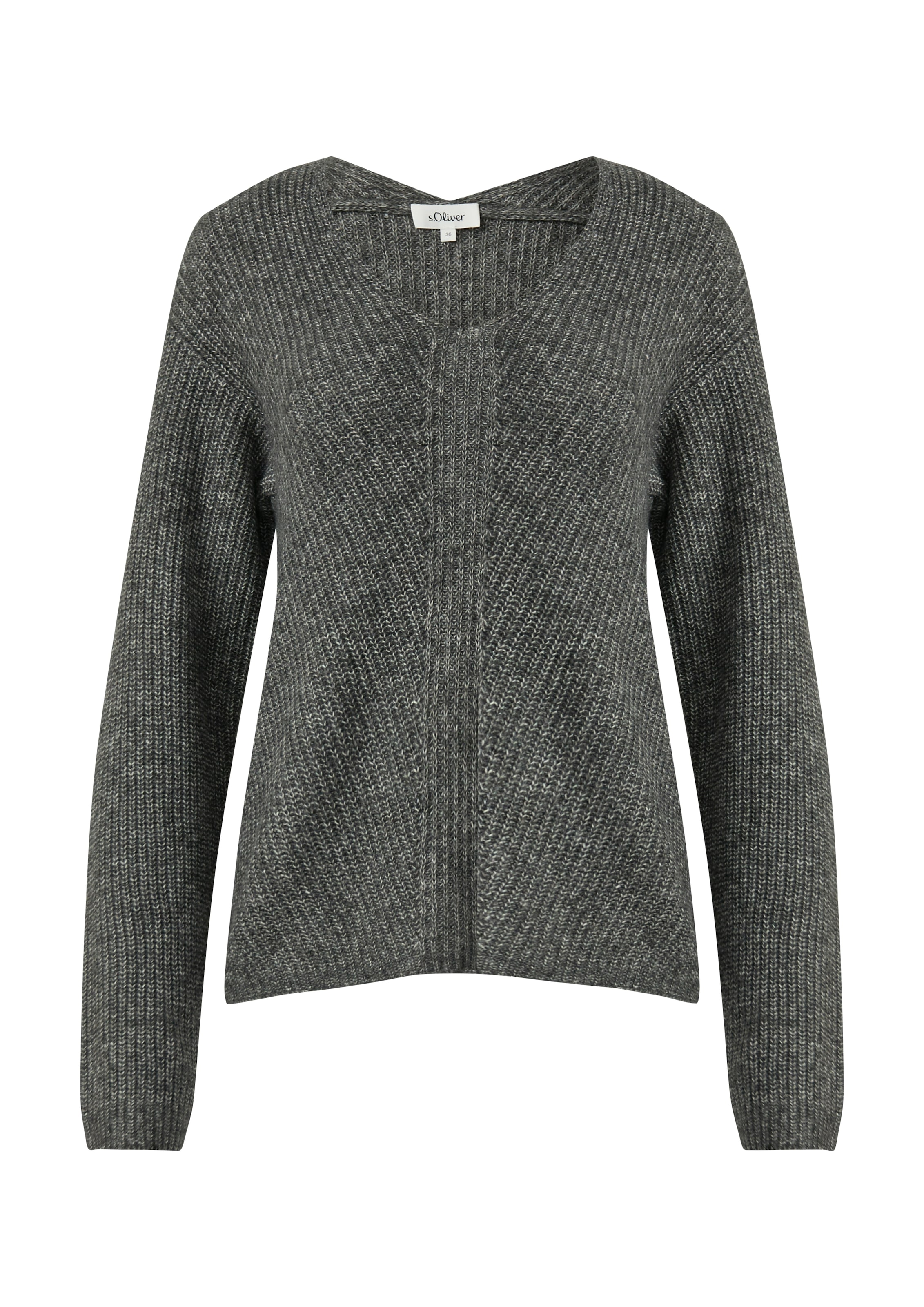 s.Oliver Strickpullover mit Struktur Muster